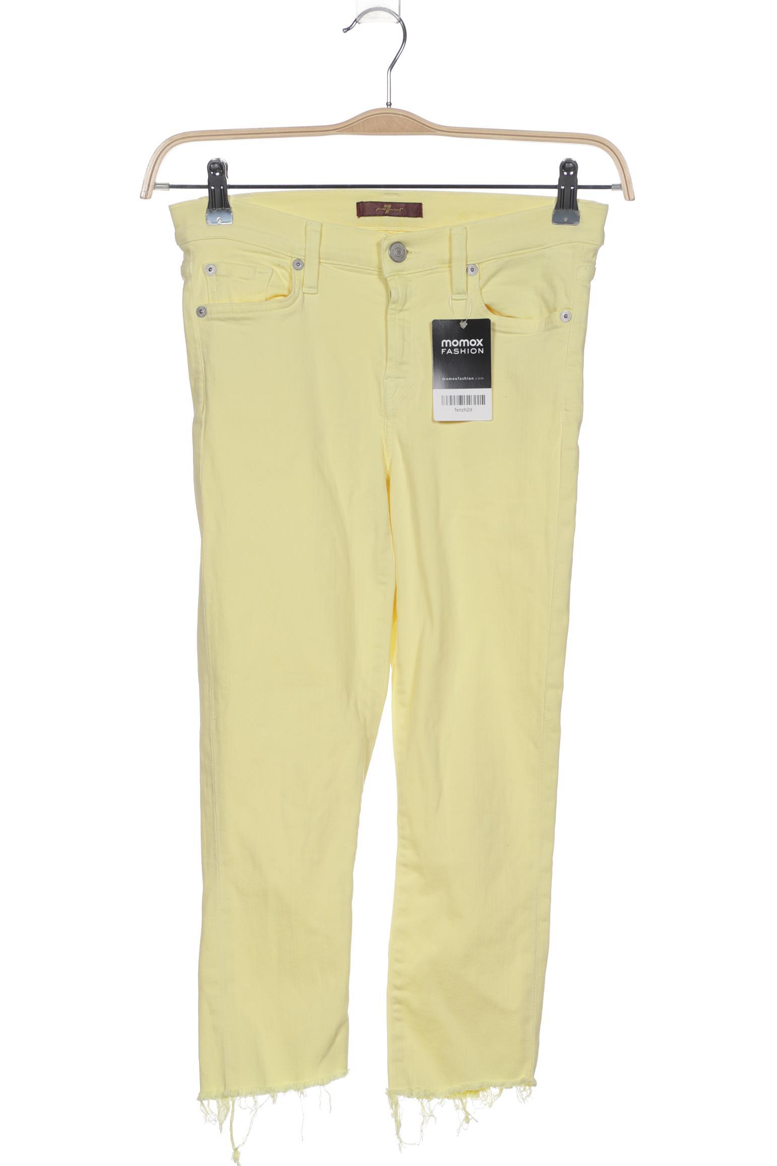 

7 for all mankind Damen Jeans, gelb, Gr. 29