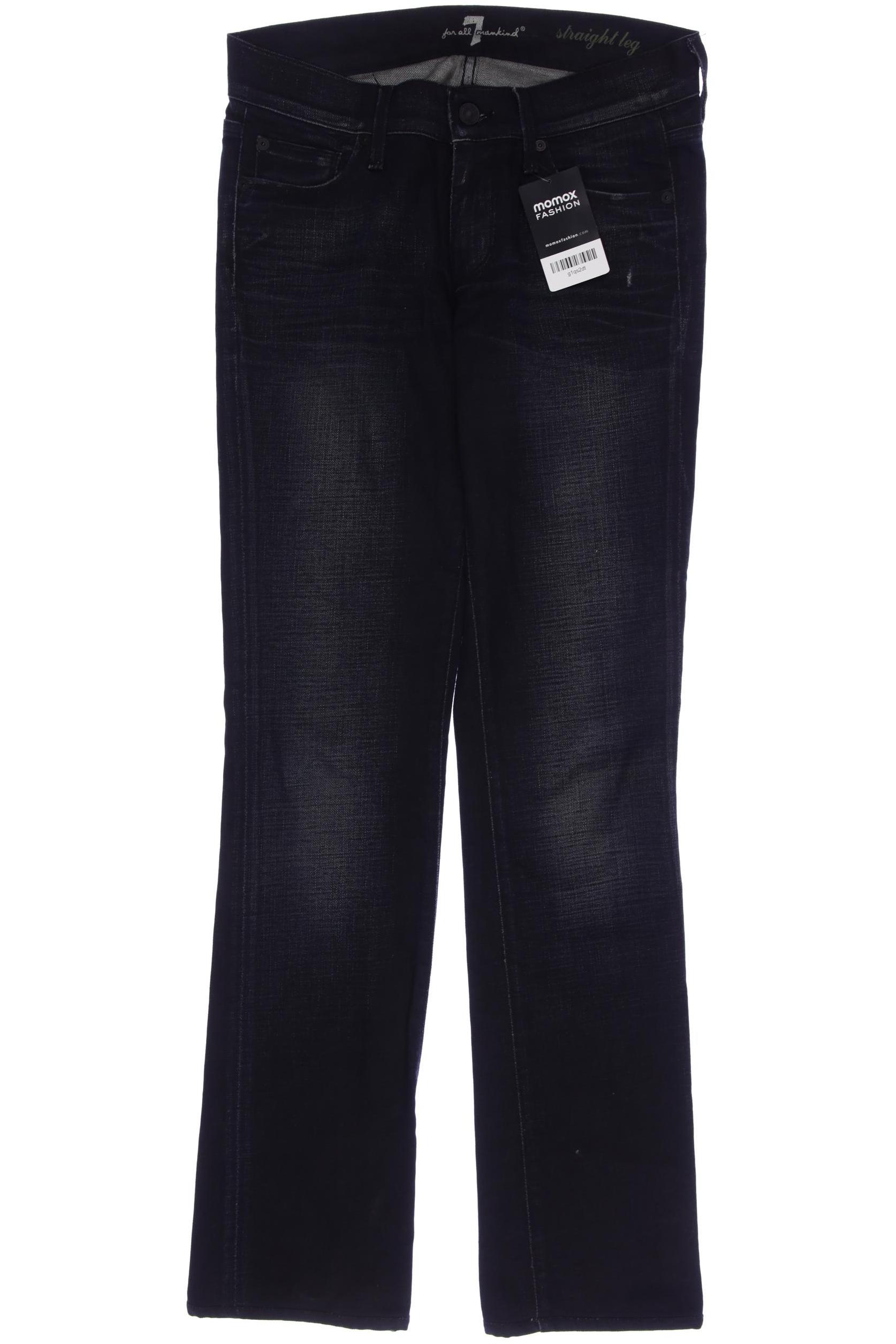 

7 for all mankind Damen Jeans, schwarz, Gr. 38
