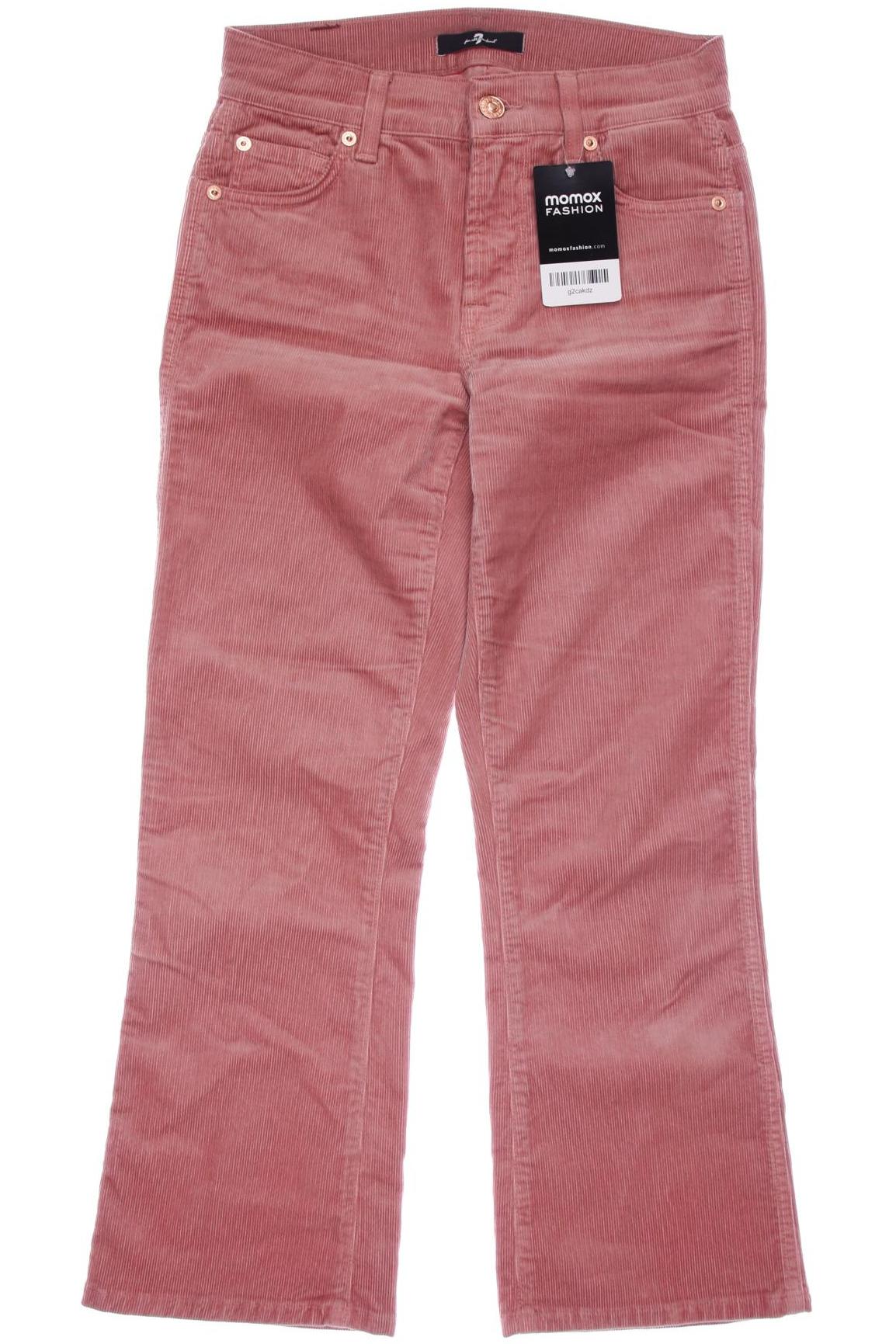 

7 for all mankind Damen Stoffhose, pink