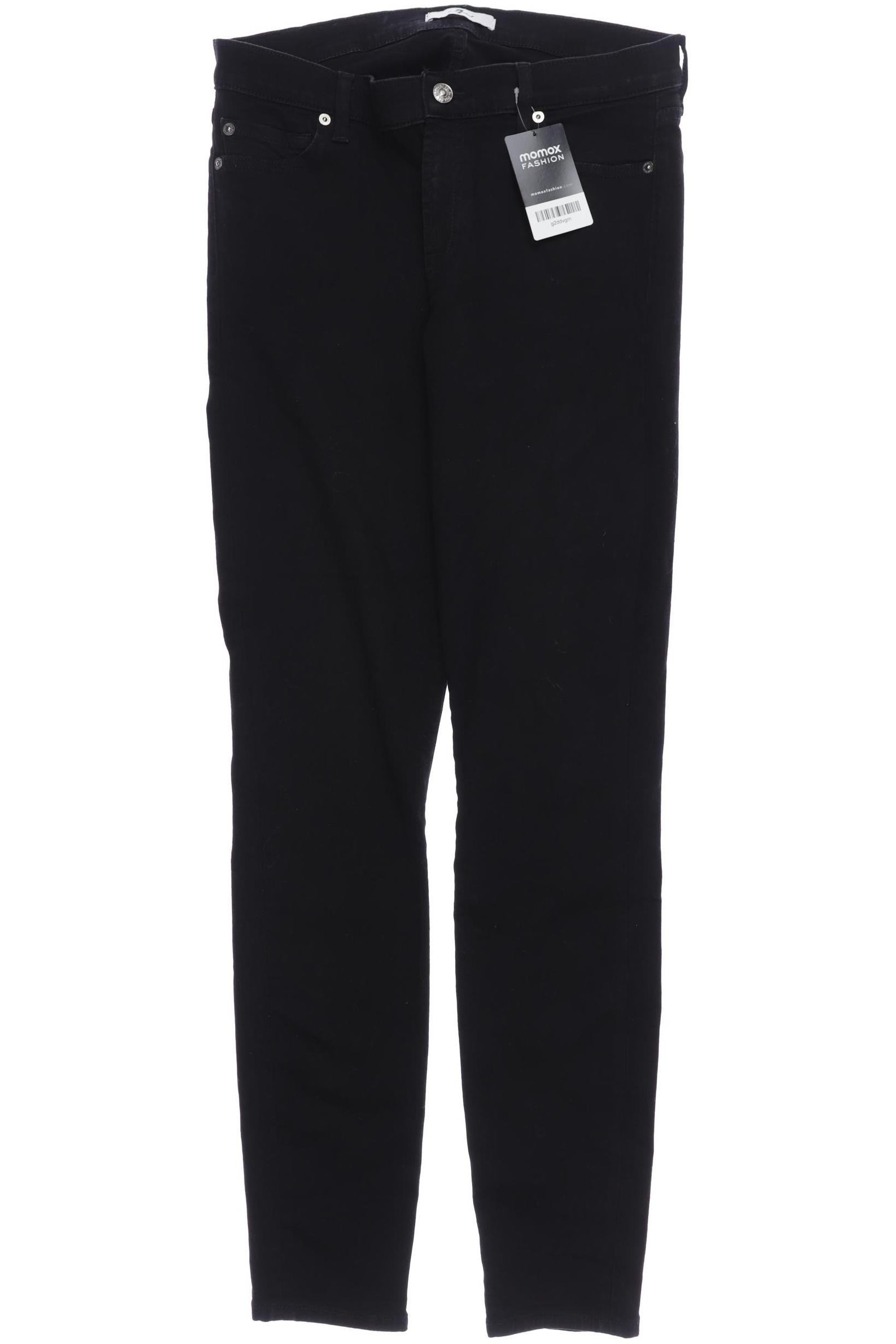 

7 for all mankind Damen Jeans, schwarz, Gr. 31