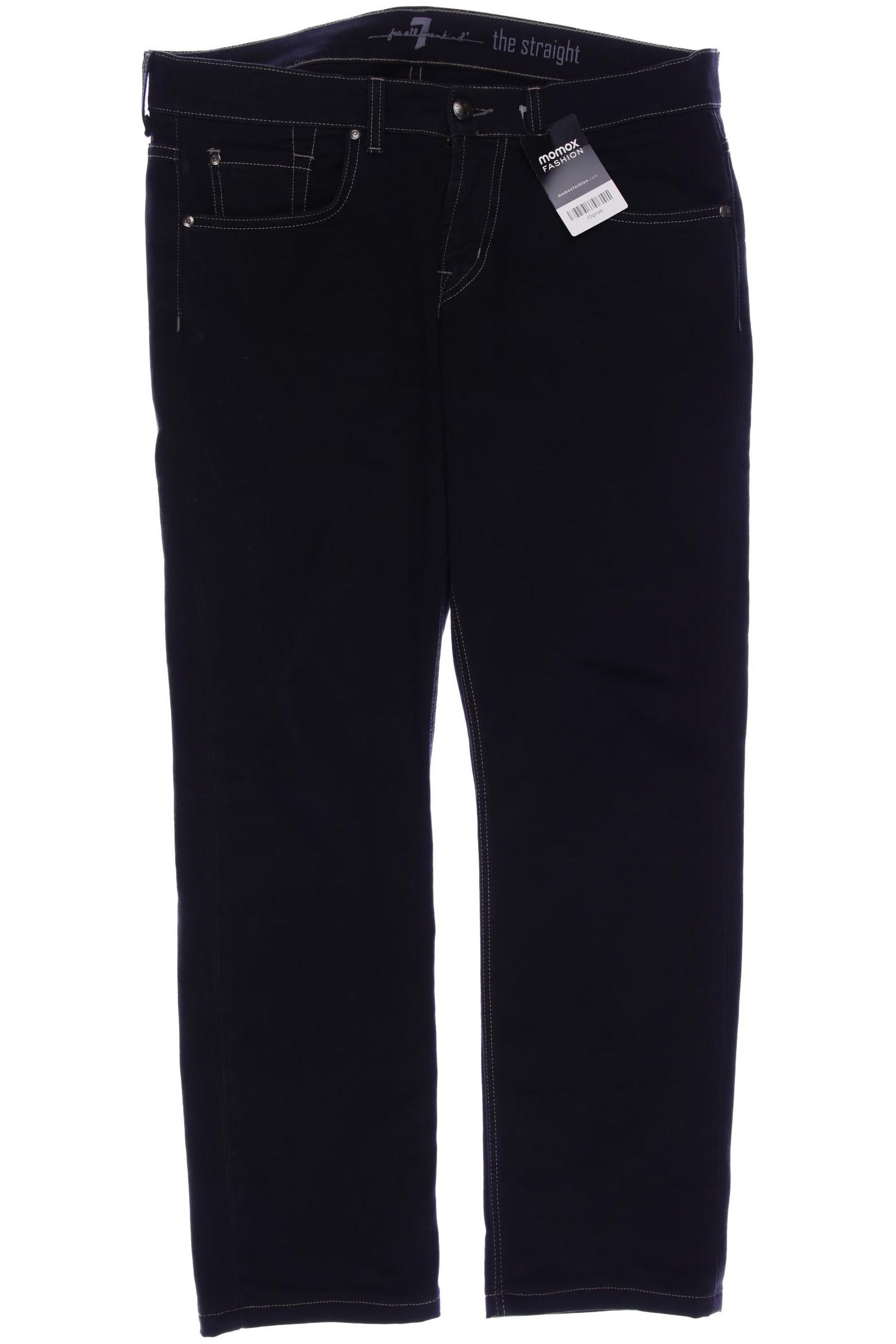 

7 for all mankind Herren Jeans, schwarz
