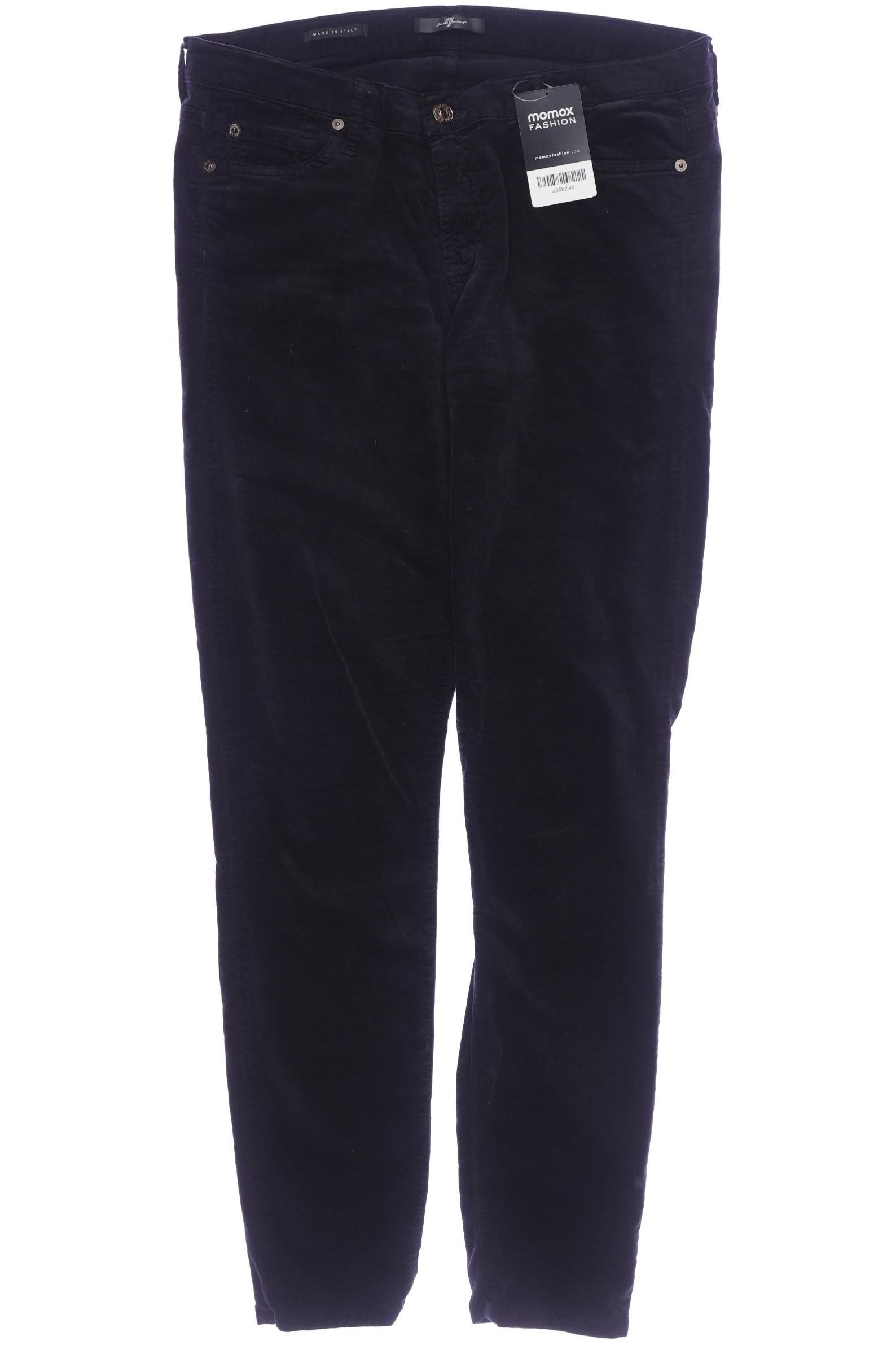 

7 for all mankind Damen Stoffhose, schwarz, Gr. 31