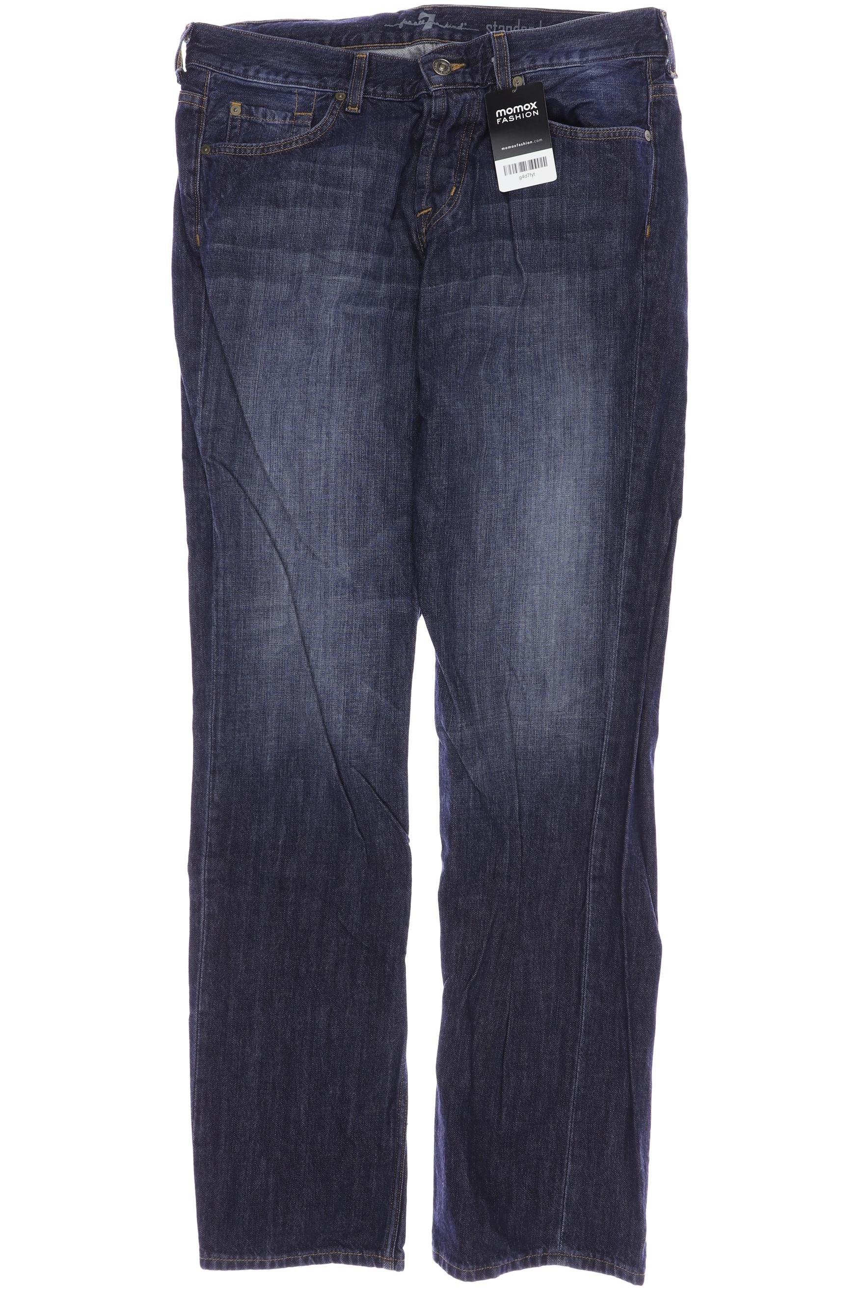 

7 for all mankind Herren Jeans, marineblau