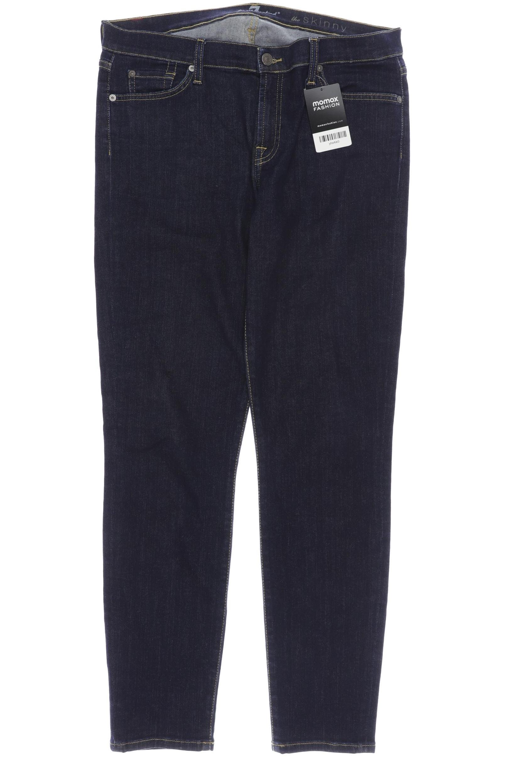 Thumbnail - 7 for all mankind Damen Jeans, marineblau, Gr. 33