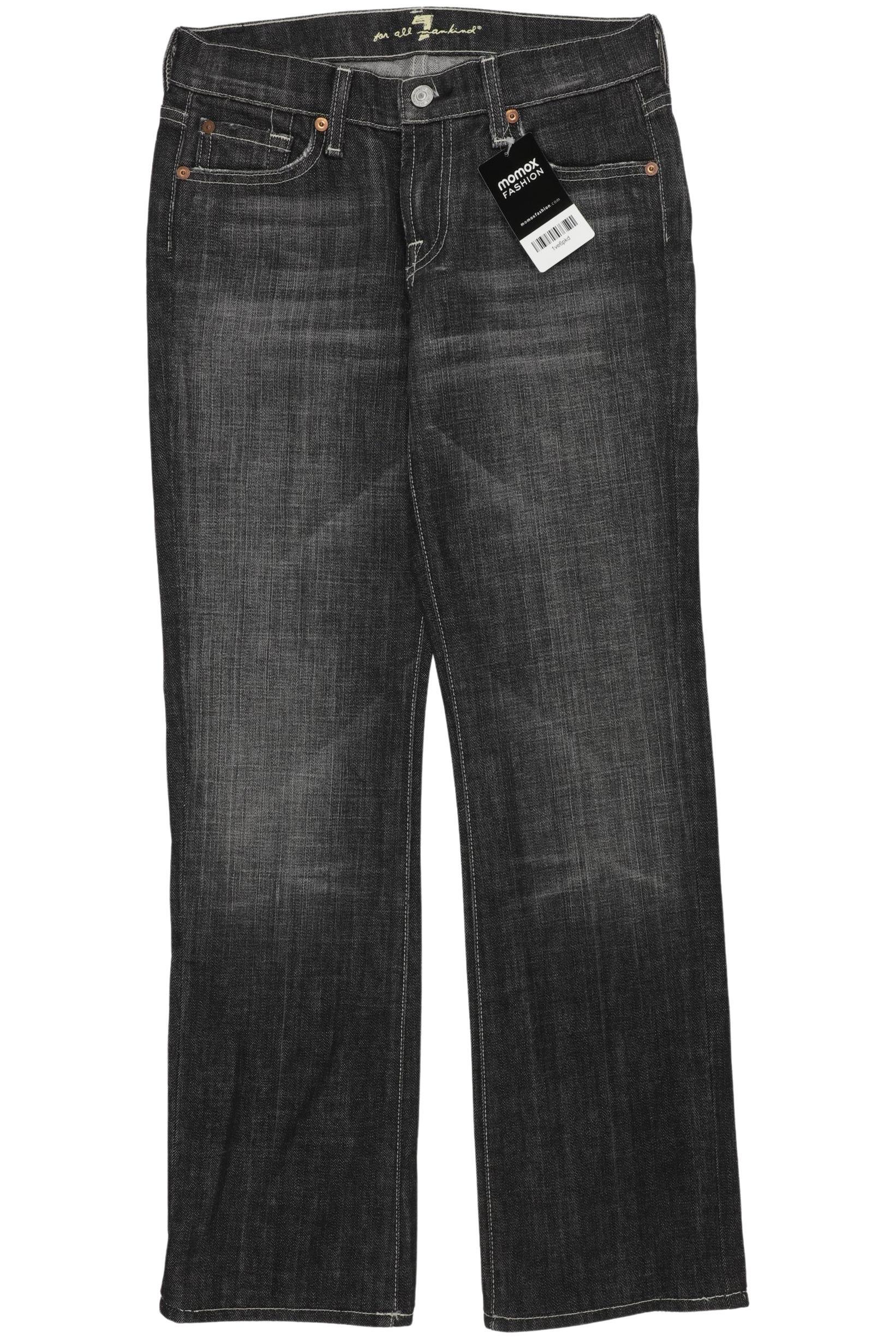 

7 for all mankind Damen Jeans, schwarz, Gr. 26