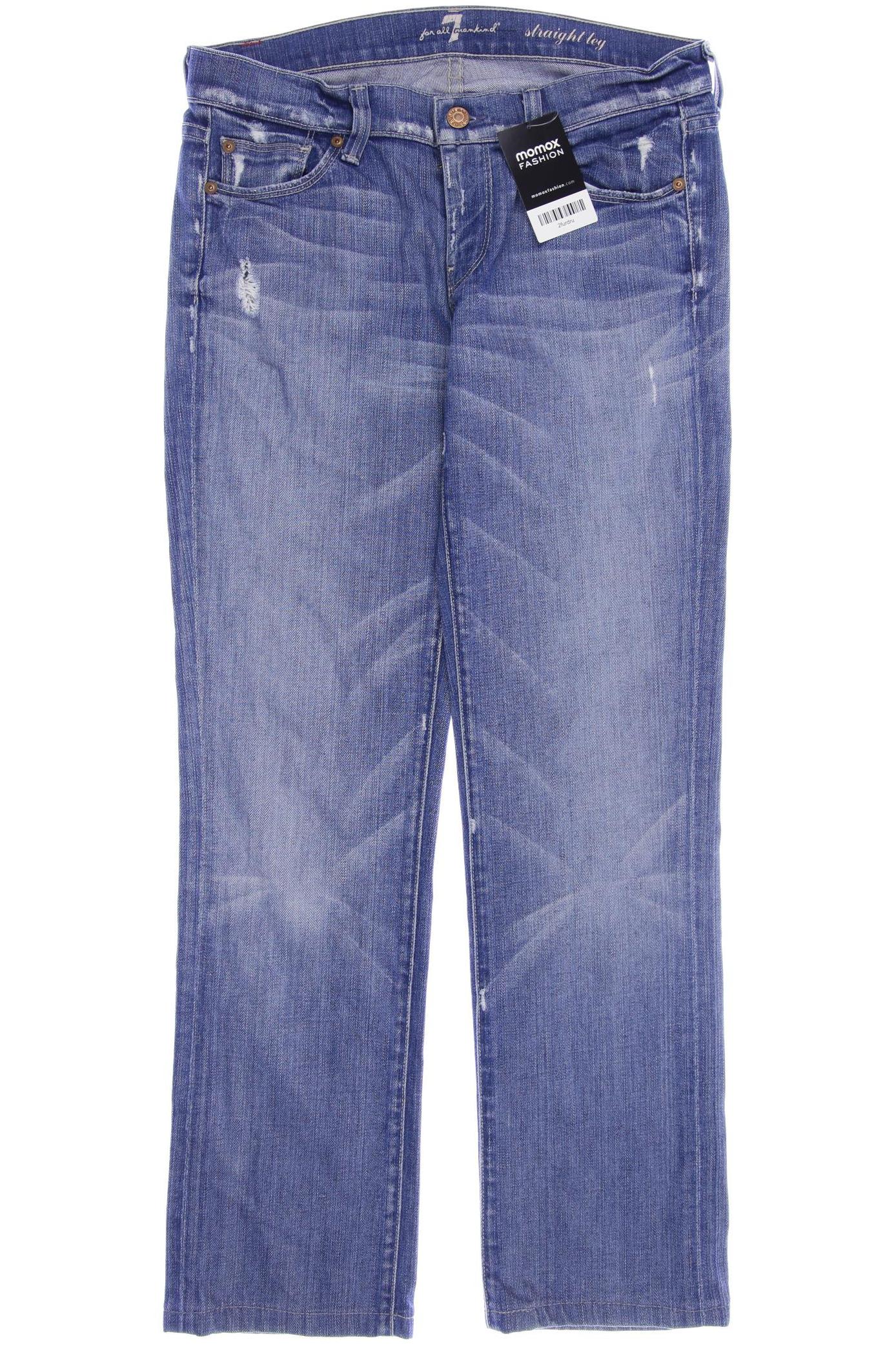 

7 for all mankind Damen Jeans, blau