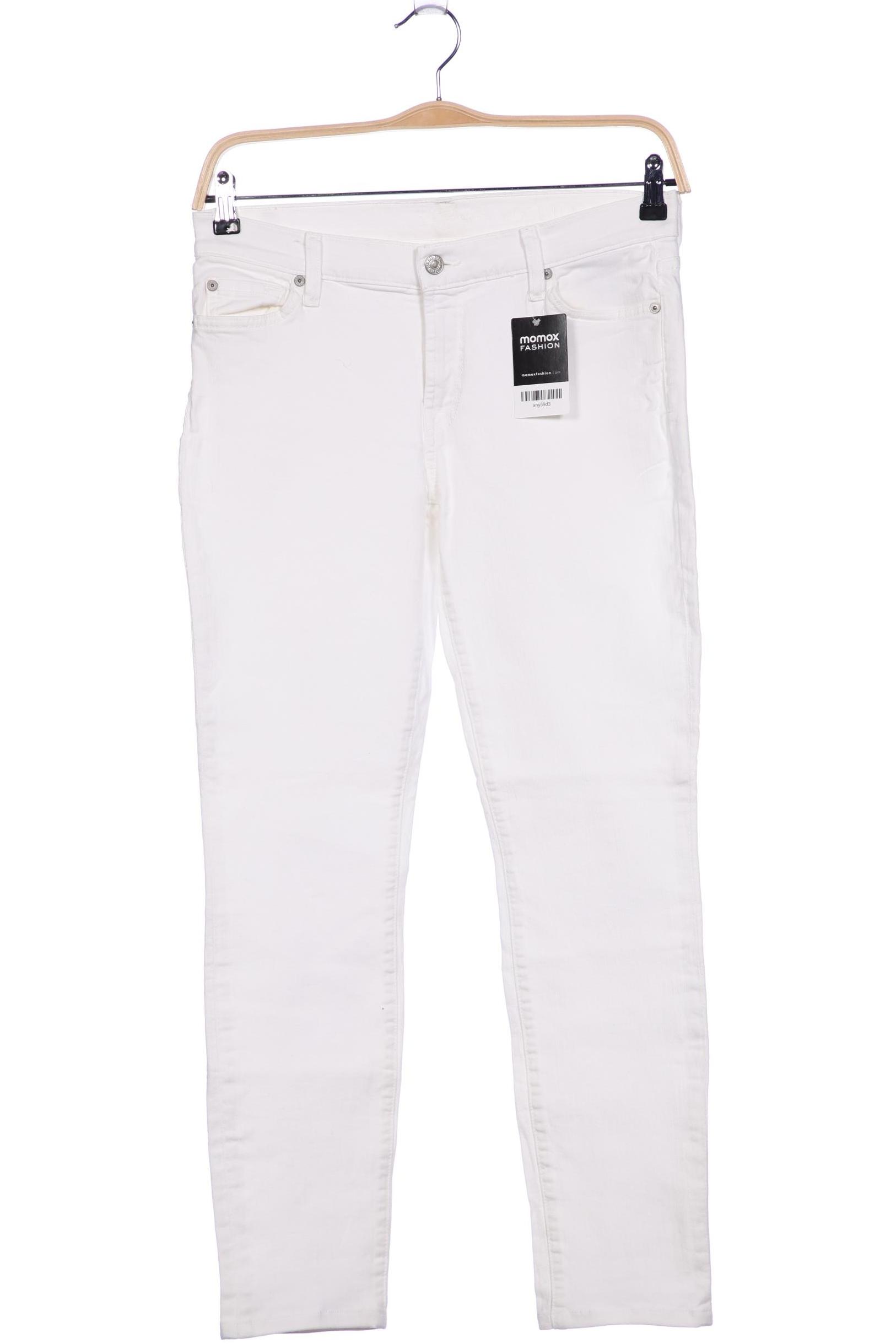 

7 for all mankind Damen Jeans, weiß, Gr. 31