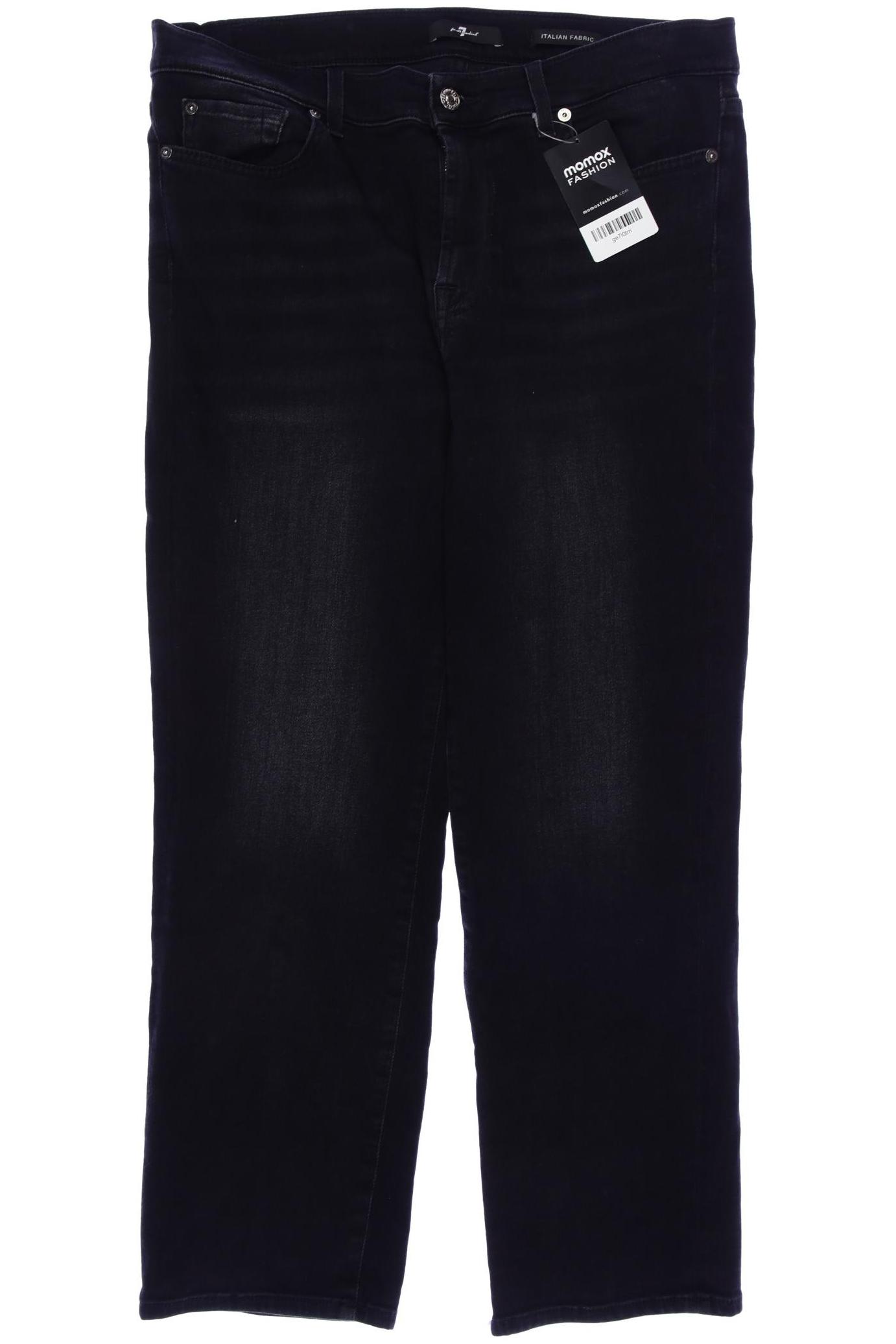 

7 for all mankind Damen Jeans, schwarz, Gr. 31