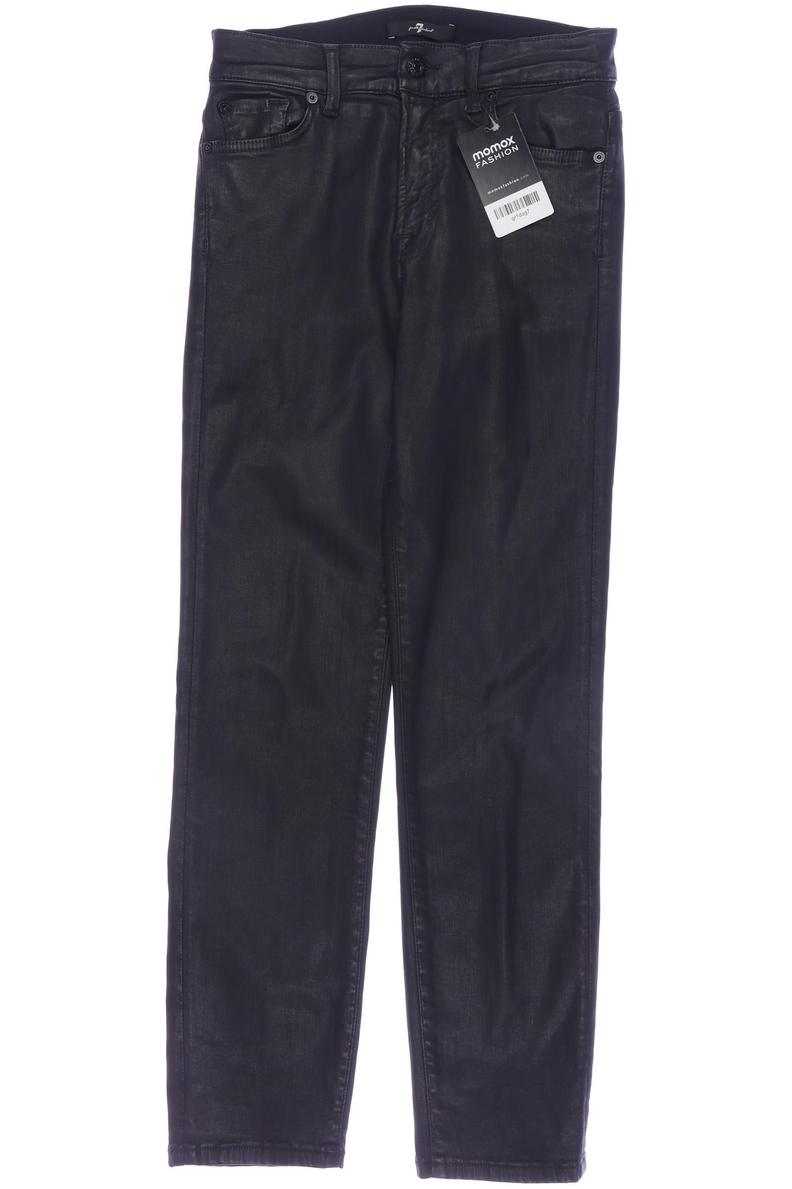 

7 for all mankind Damen Jeans, schwarz, Gr. 28