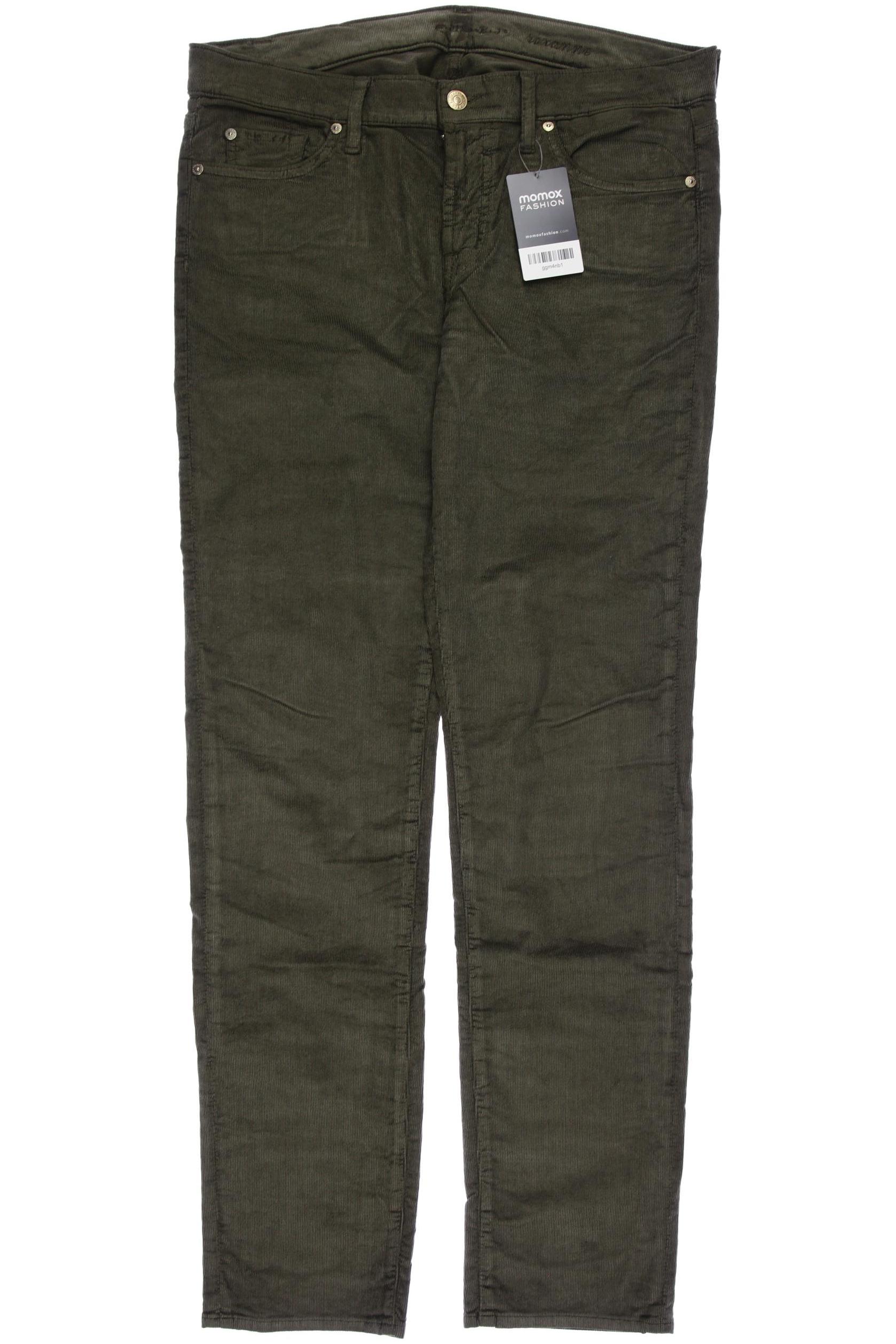 

7 for all mankind Damen Stoffhose, grün, Gr. 32