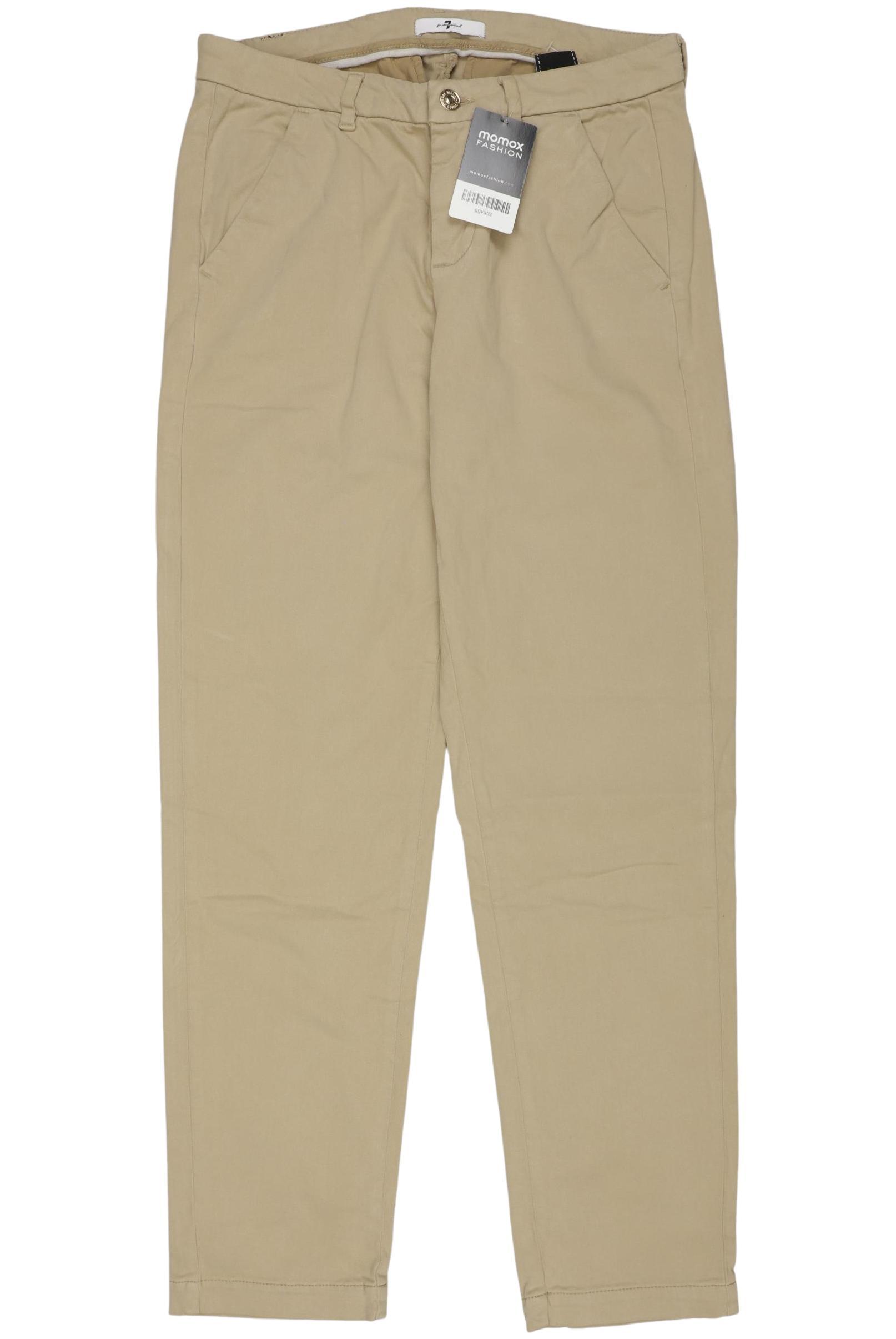 

7 for all mankind Damen Stoffhose, beige, Gr. 29
