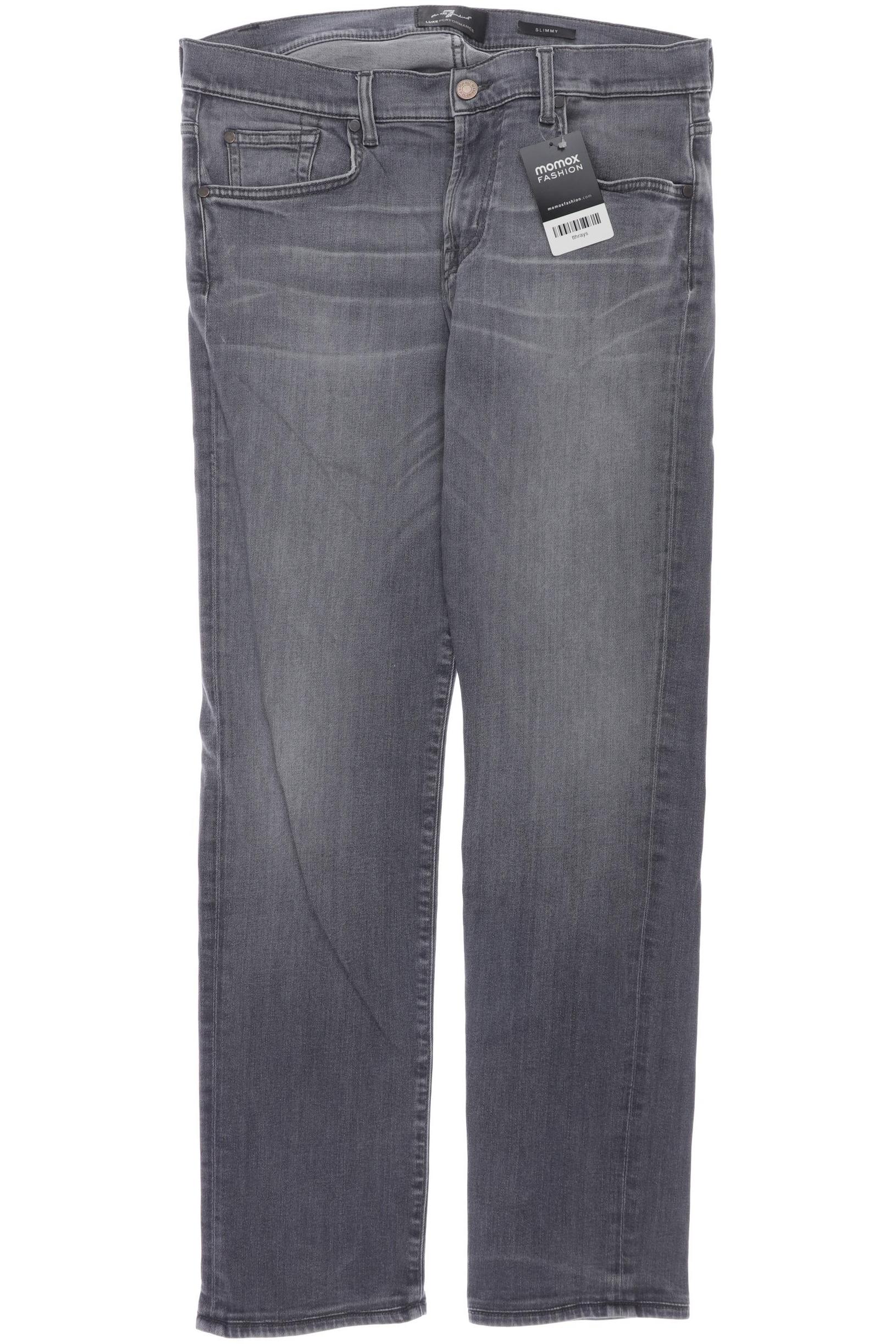

7 for all mankind Herren Jeans, grau, Gr. 34