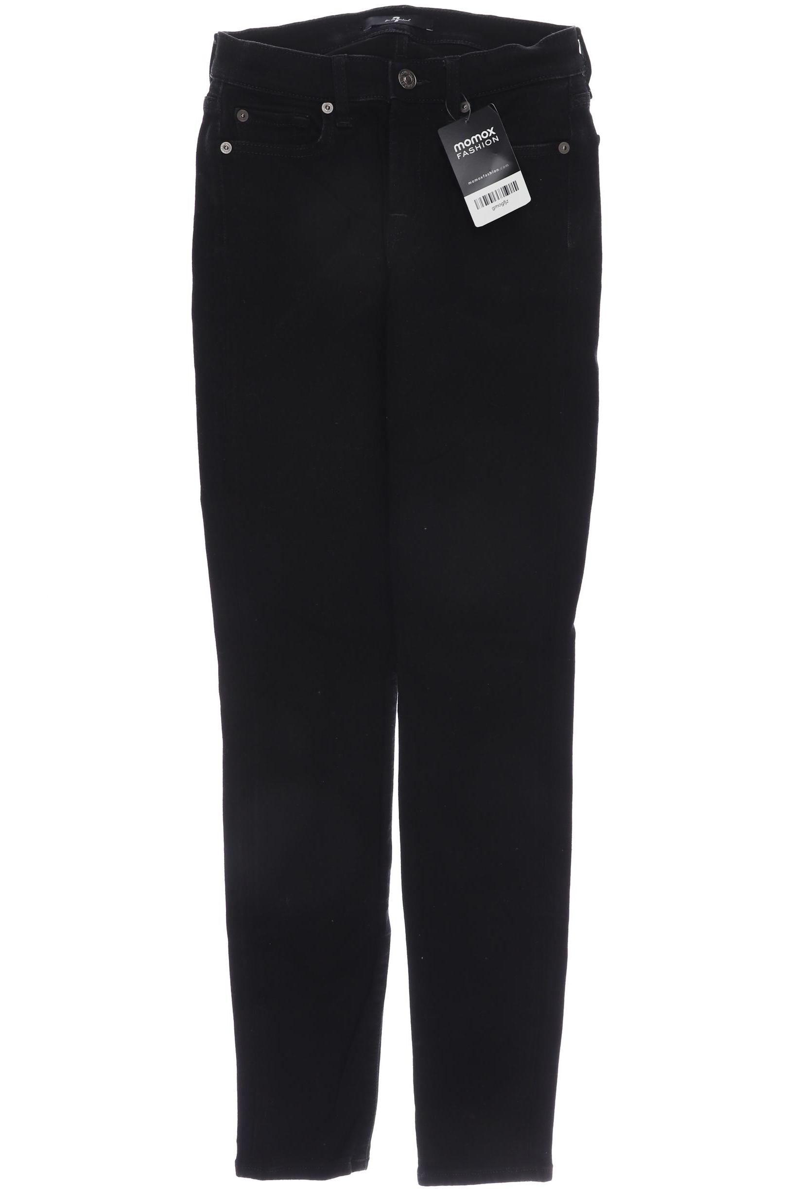 

7 for all mankind Damen Jeans, schwarz, Gr. 27