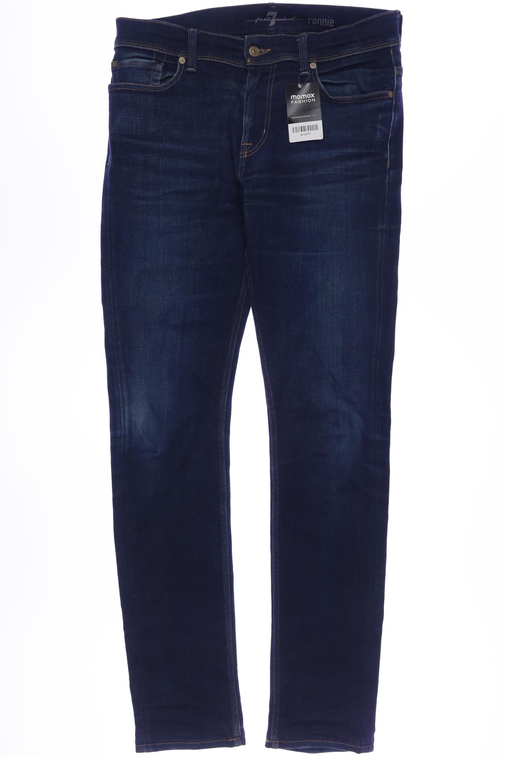 

7 for all mankind Herren Jeans, cremeweiß, Gr. 32