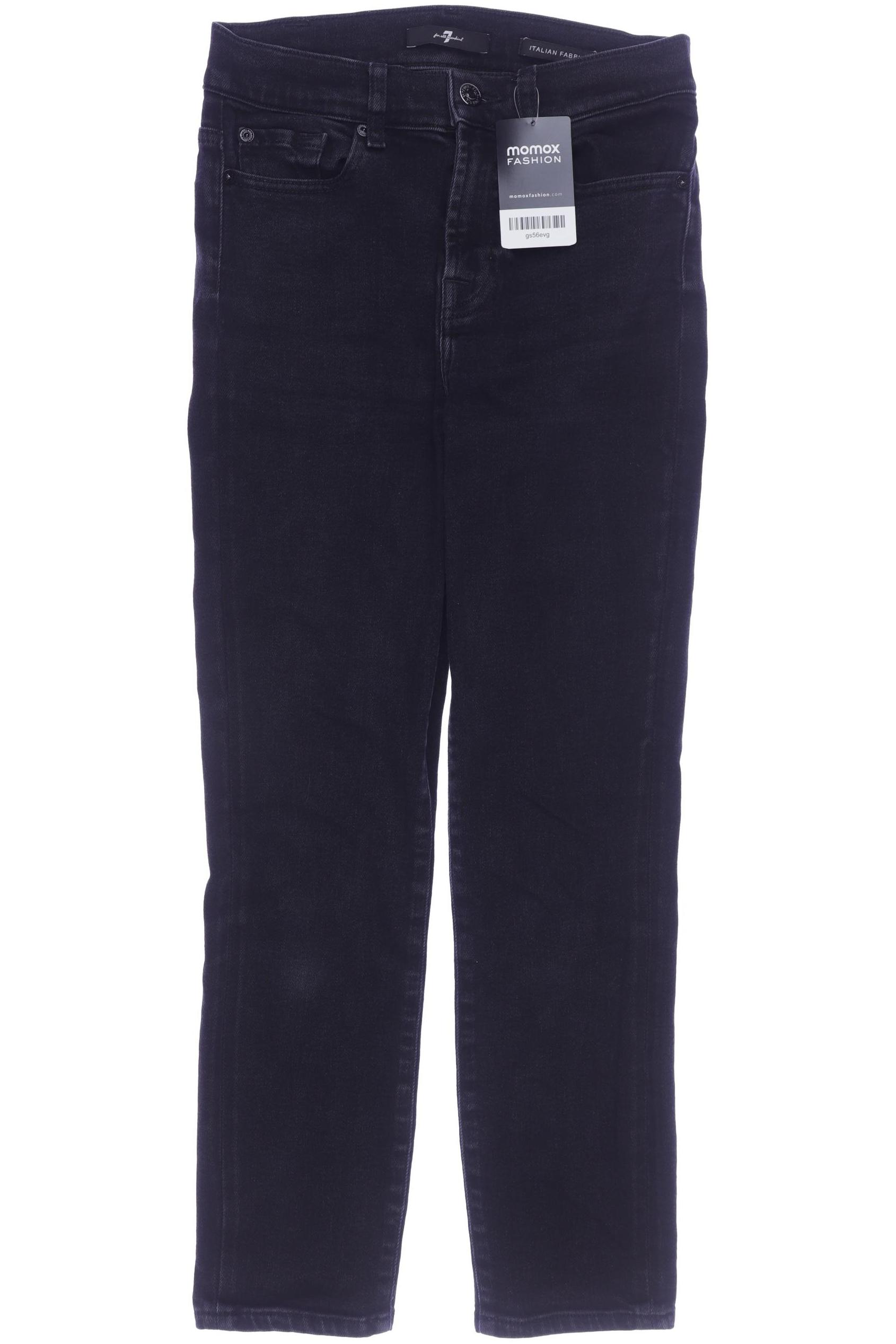 

7 for all mankind Damen Jeans, schwarz, Gr. 25