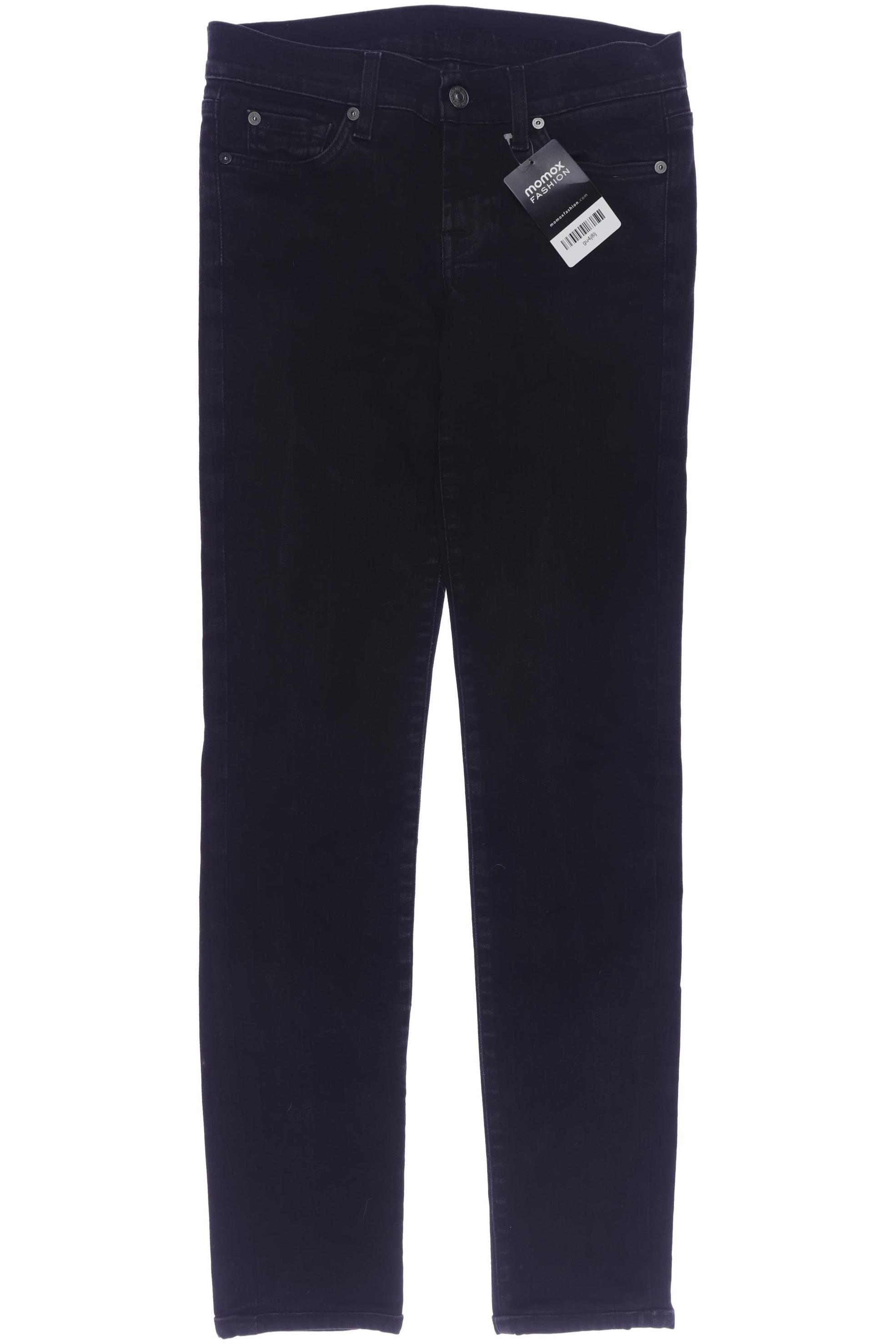 

7 for all mankind Damen Jeans, schwarz, Gr. 27