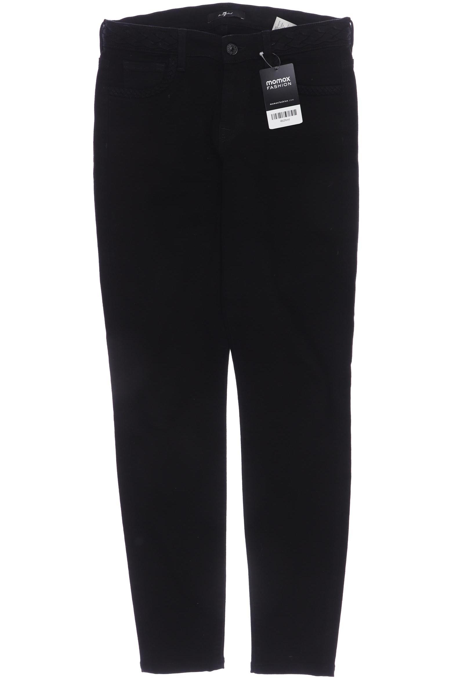 

7 for all mankind Damen Jeans, schwarz, Gr. 27