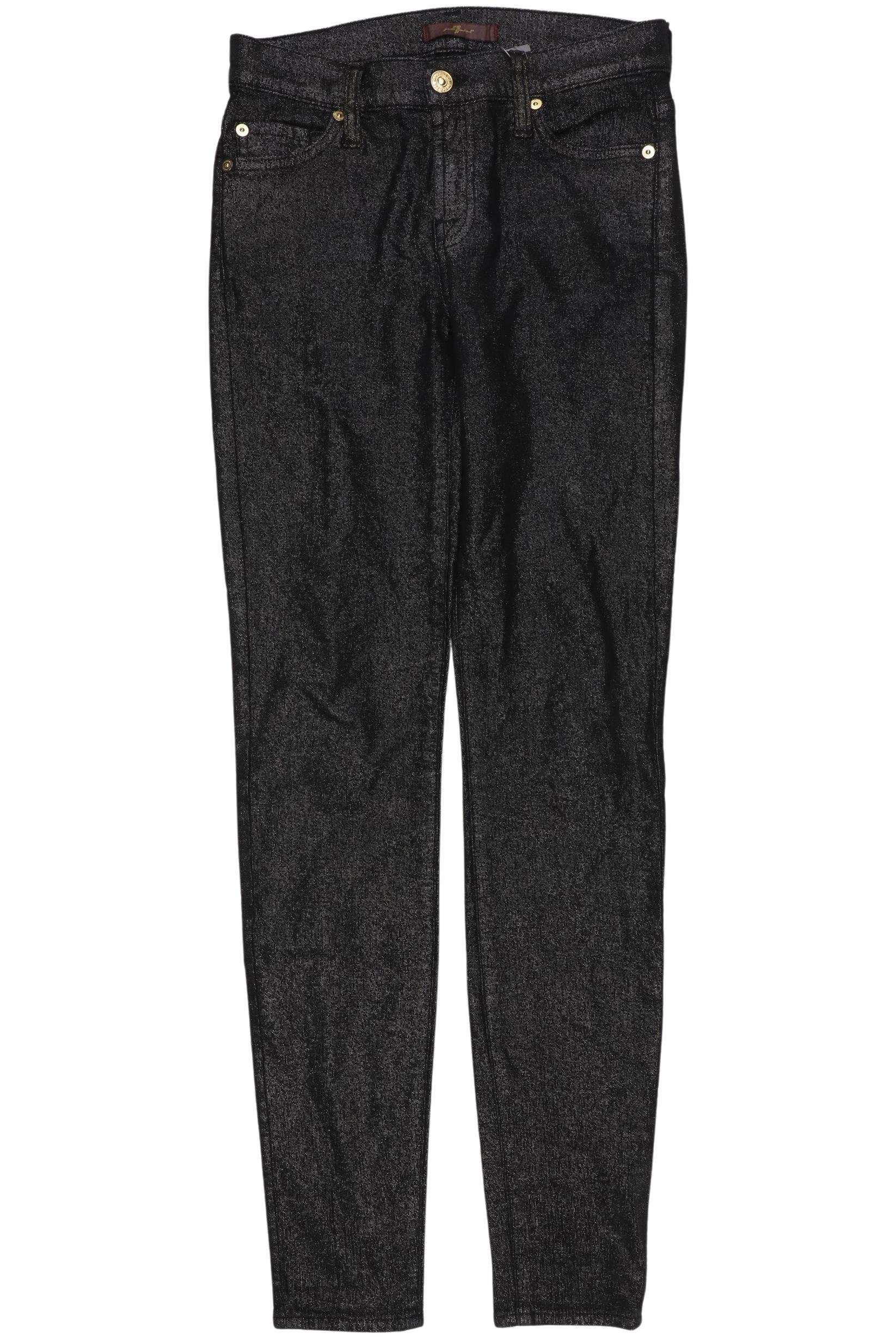 

7 for all mankind Damen Jeans, schwarz, Gr. 25