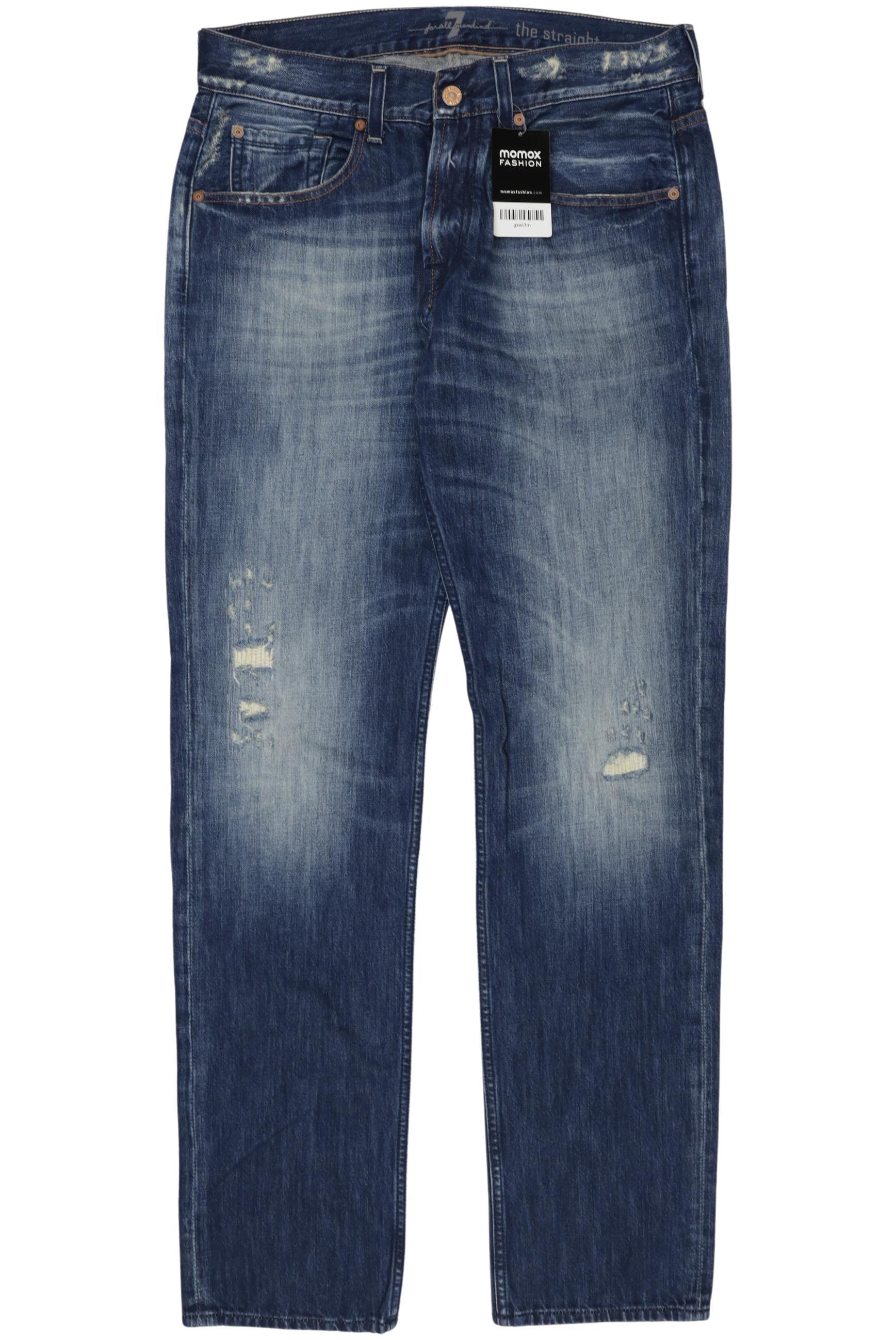 

7 for all mankind Herren Jeans, blau, Gr. 33
