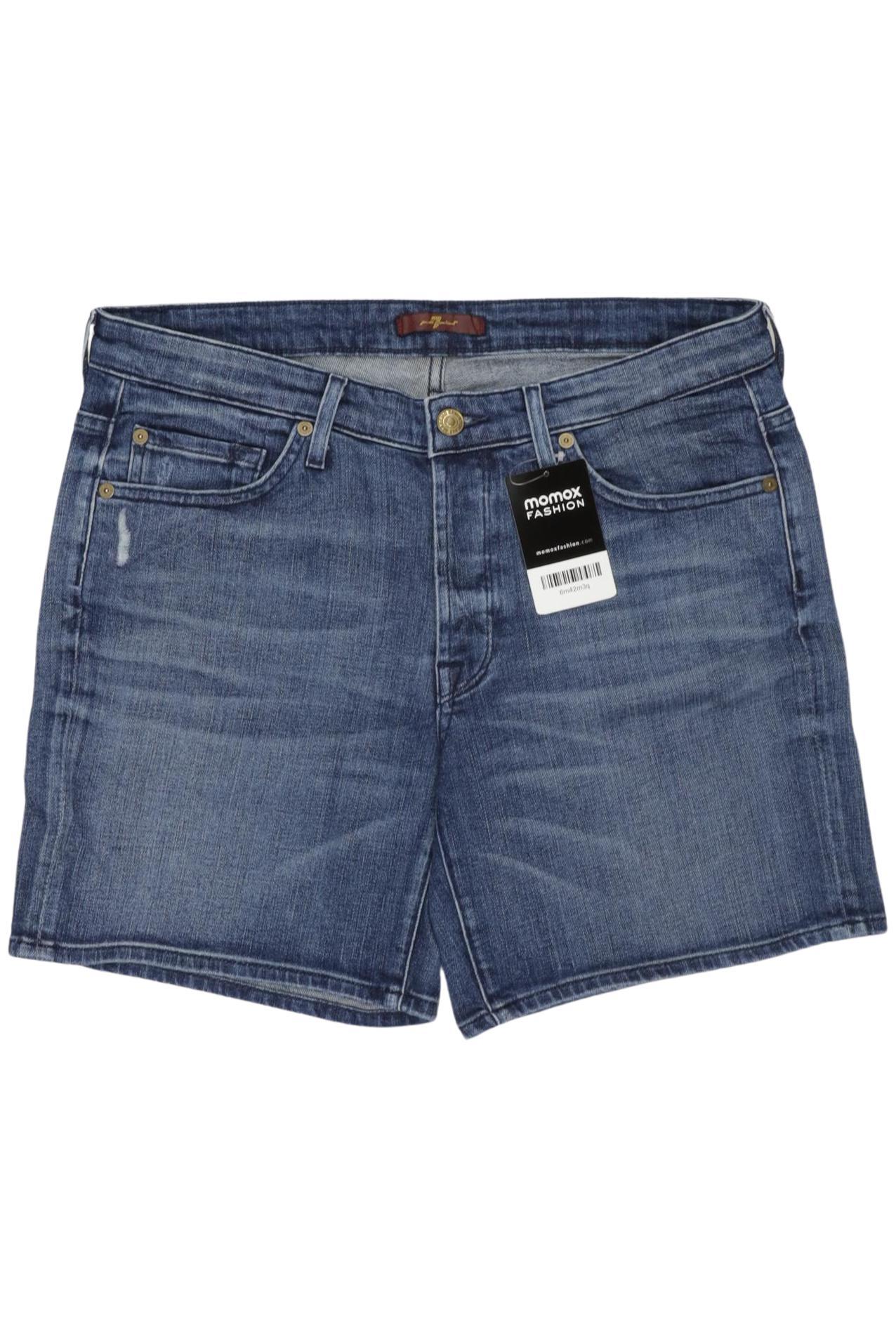 

7 for all mankind Damen Shorts, marineblau, Gr. 30