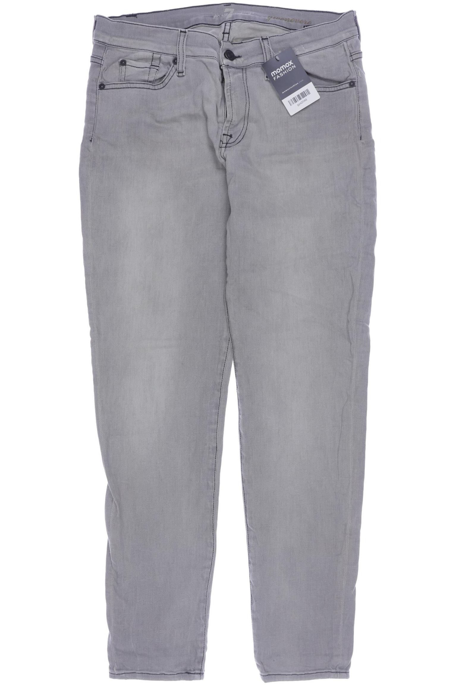 

7 for all mankind Damen Jeans, grau