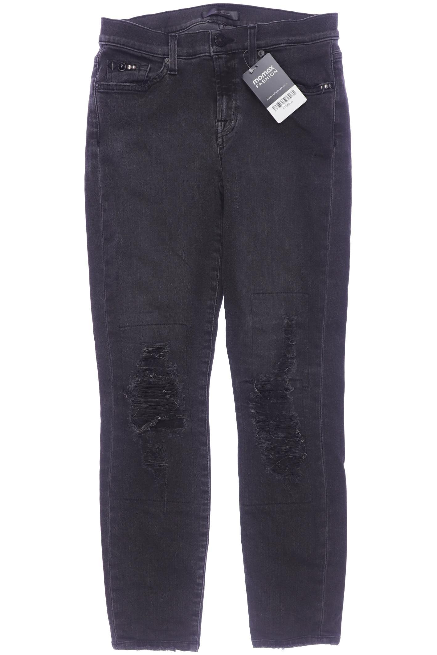 

7 for all mankind Damen Jeans, schwarz, Gr. 27