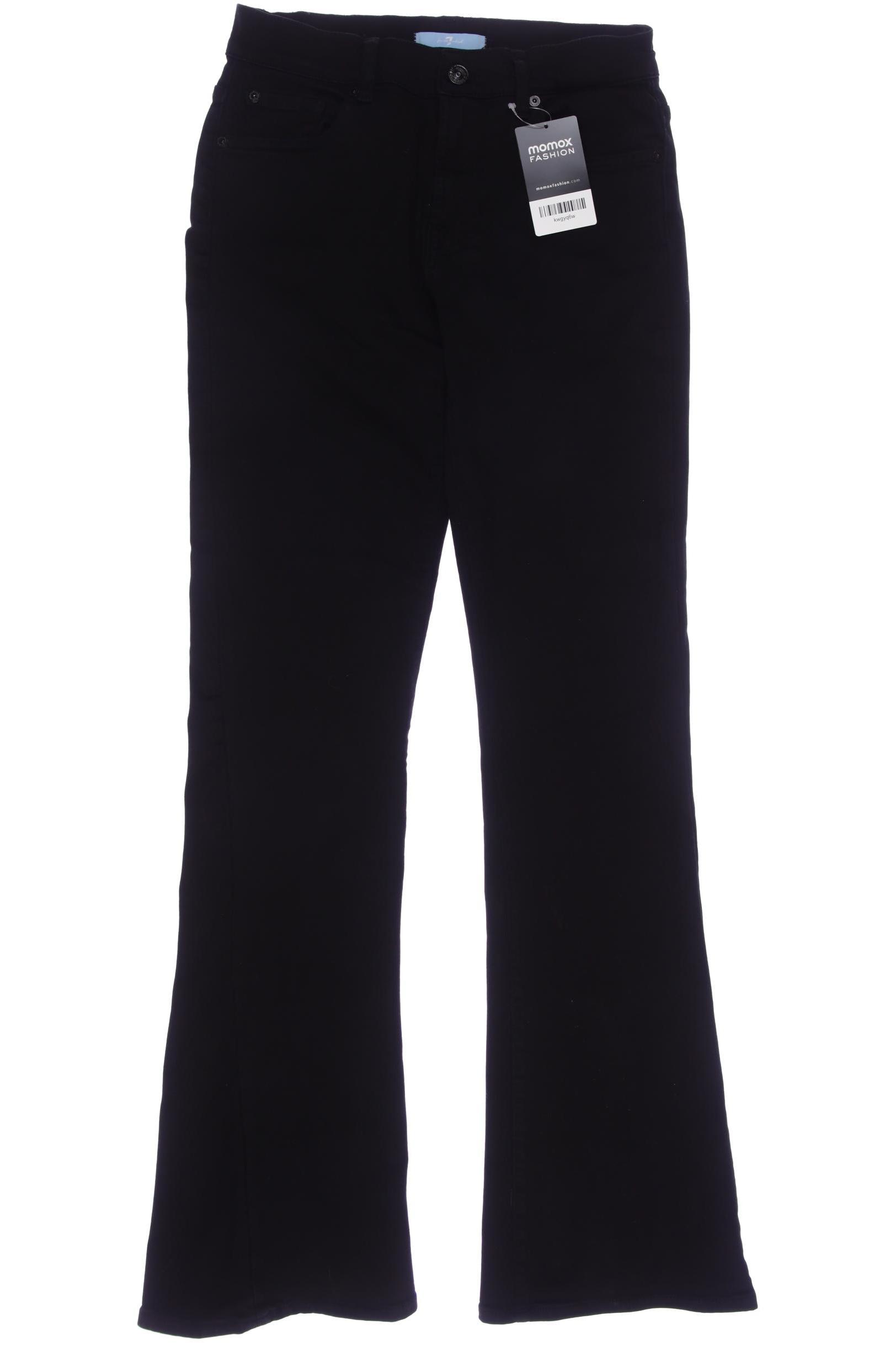 

7 for all mankind Damen Jeans, schwarz, Gr. 25