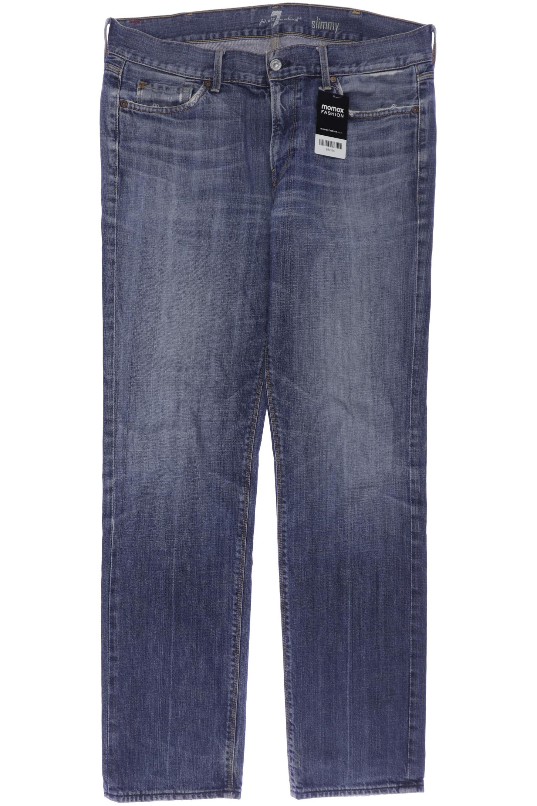 

7 for all mankind Herren Jeans, blau, Gr. 36