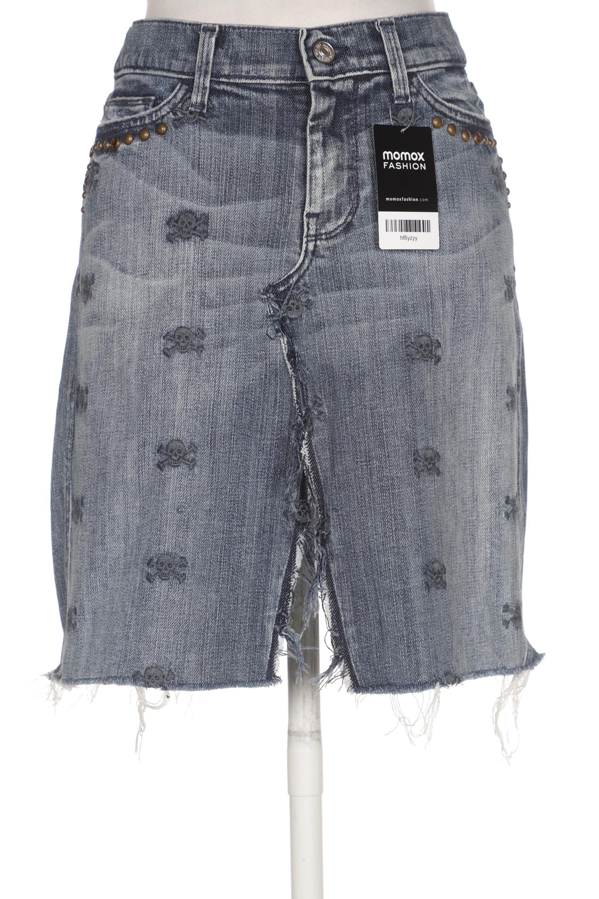 

7 for all mankind Damen Rock, blau, Gr. 40
