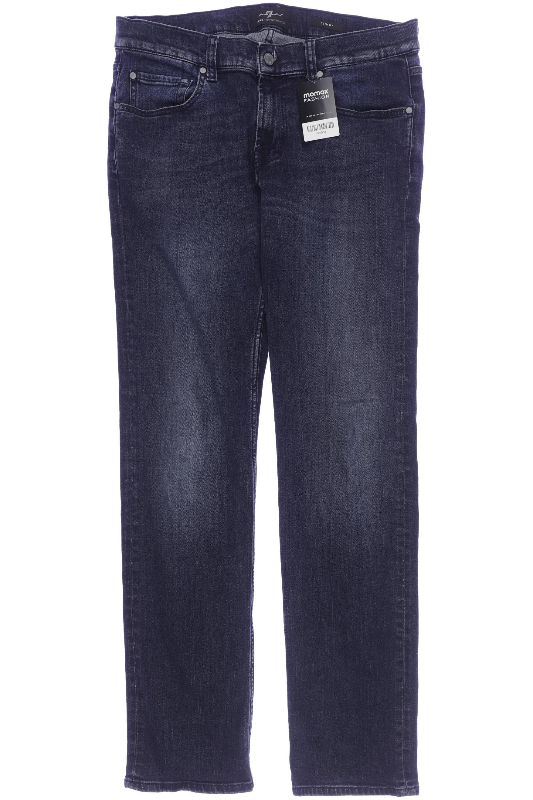 

7 for all mankind Herren Jeans, blau, Gr. 33