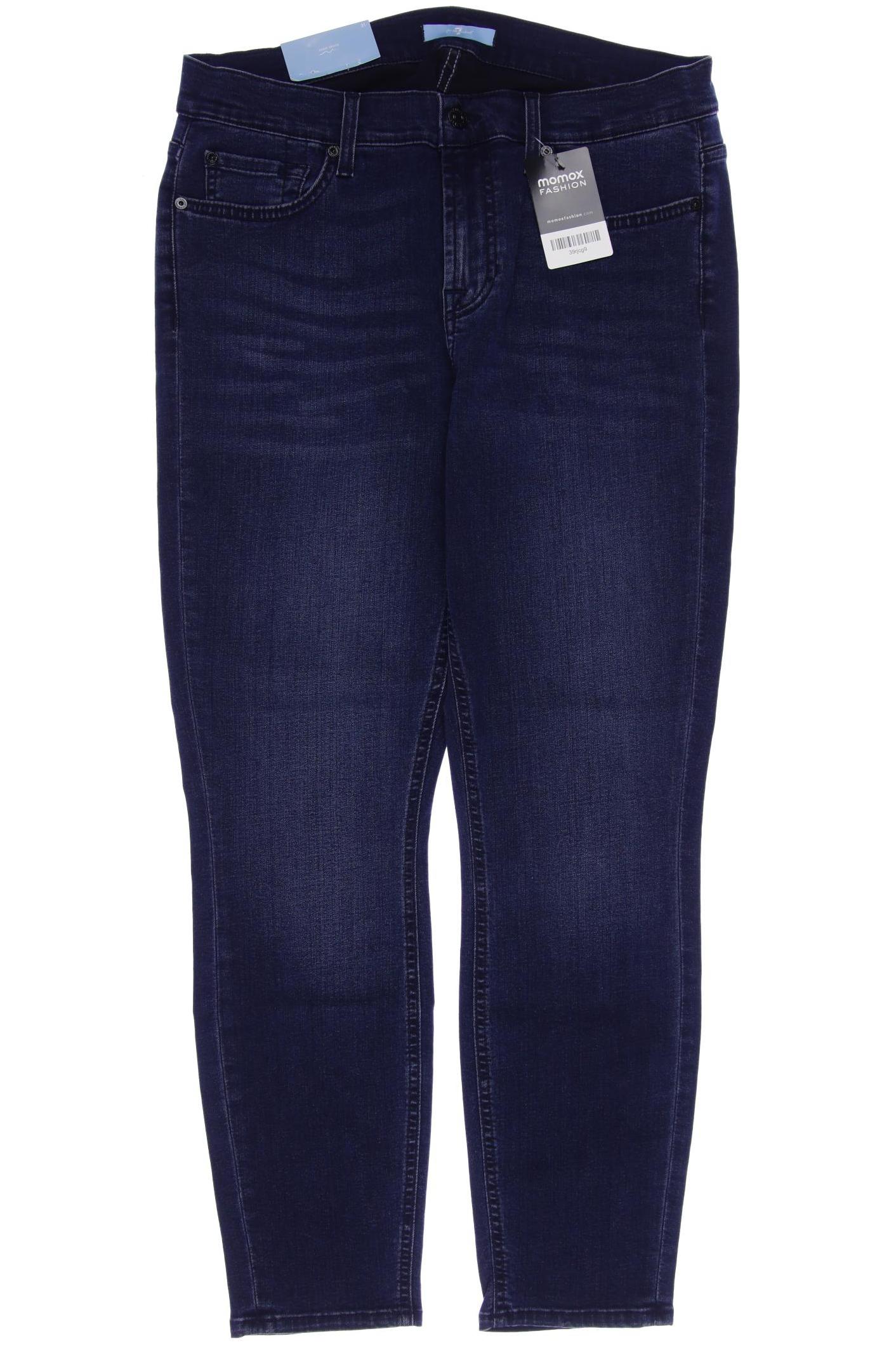 

7 for all mankind Damen Jeans, marineblau