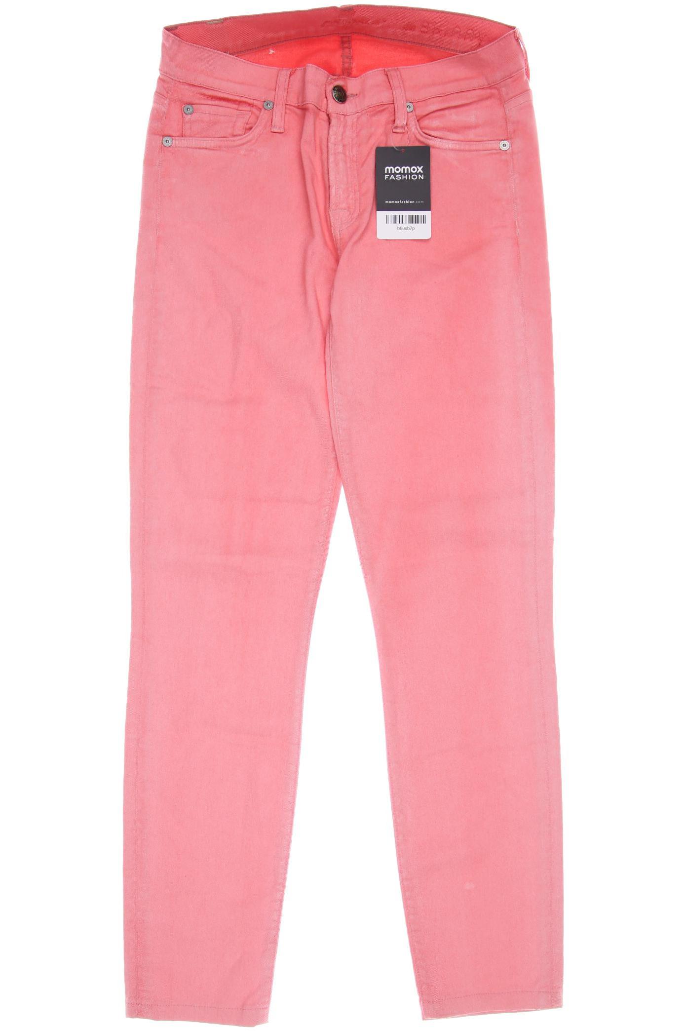 

7 for all mankind Damen Jeans, pink, Gr. 36