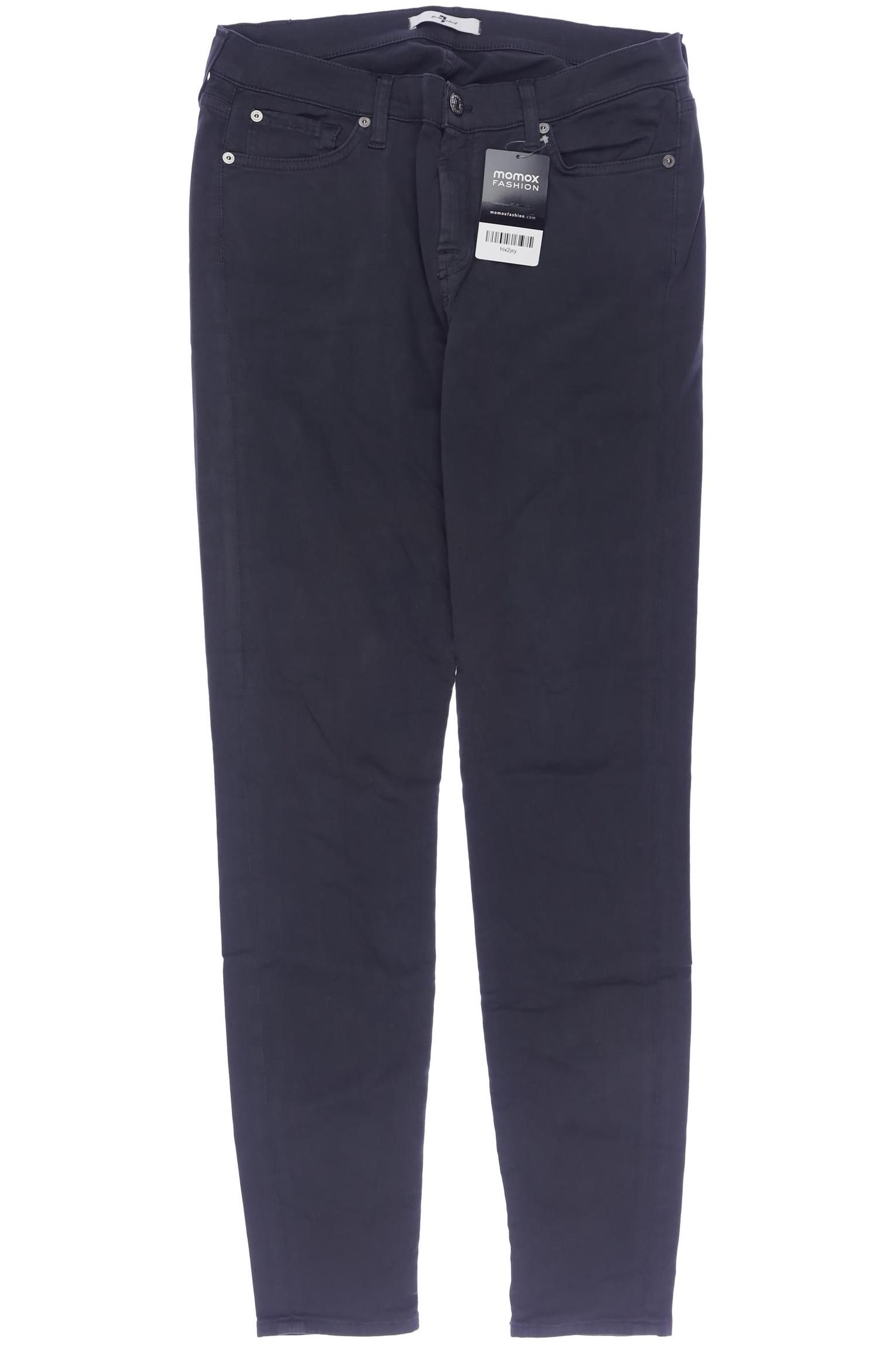 

7 for all mankind Damen Stoffhose, schwarz, Gr. 31