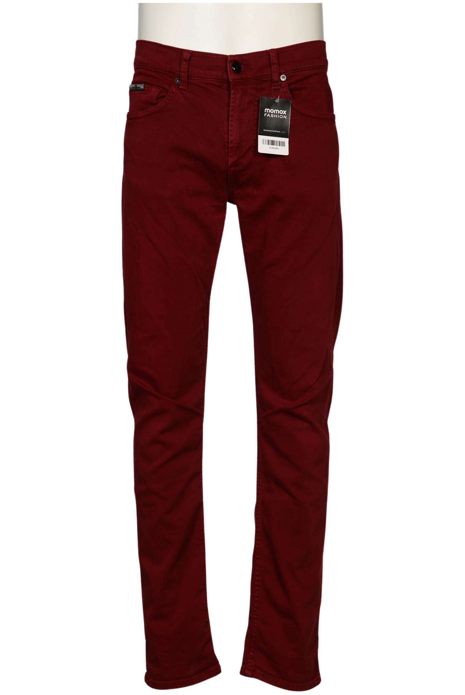 

7 for all mankind Herren Stoffhose, rot, Gr. 32