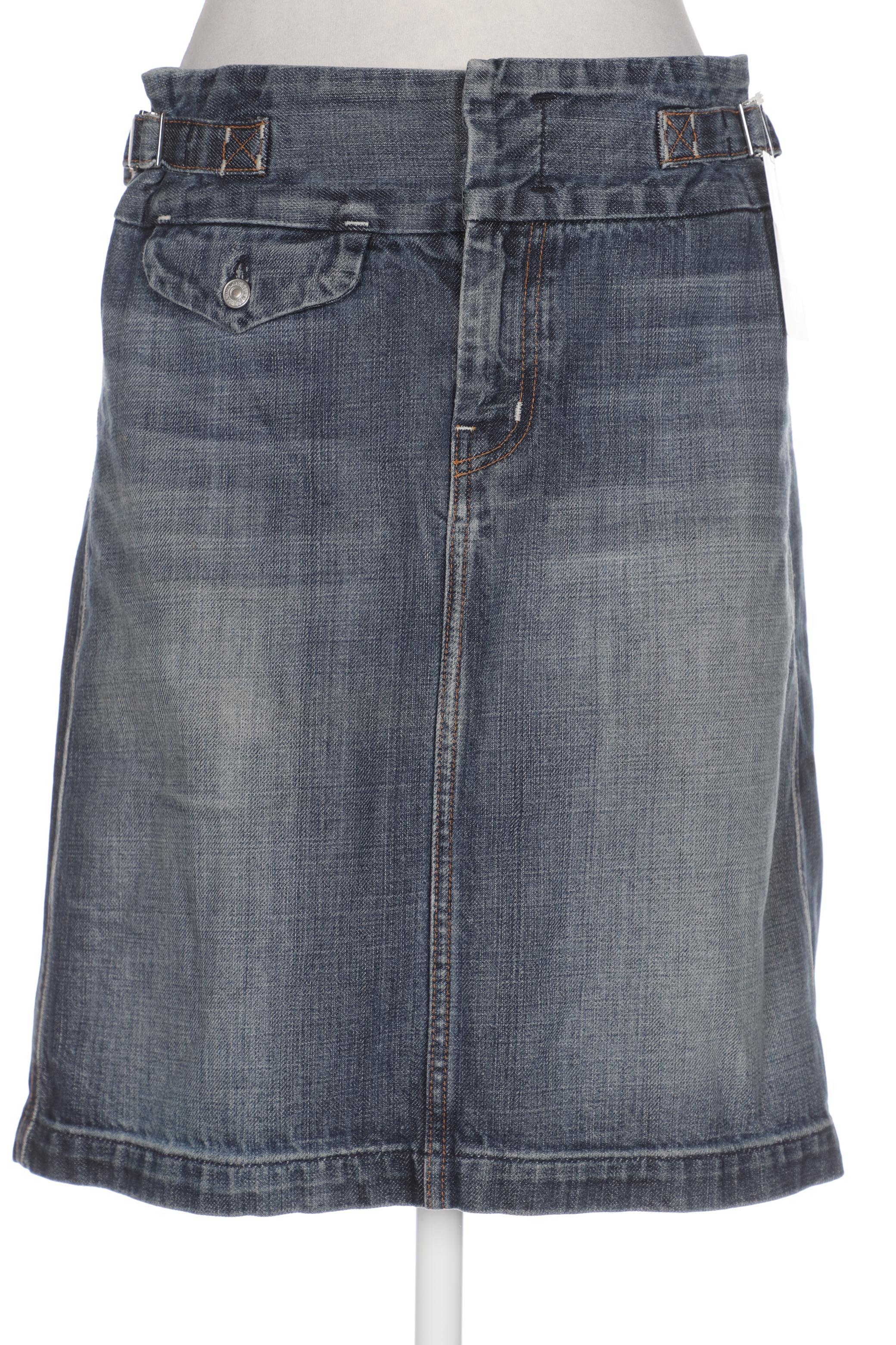 

7 for all mankind Damen Rock, blau, Gr. 29