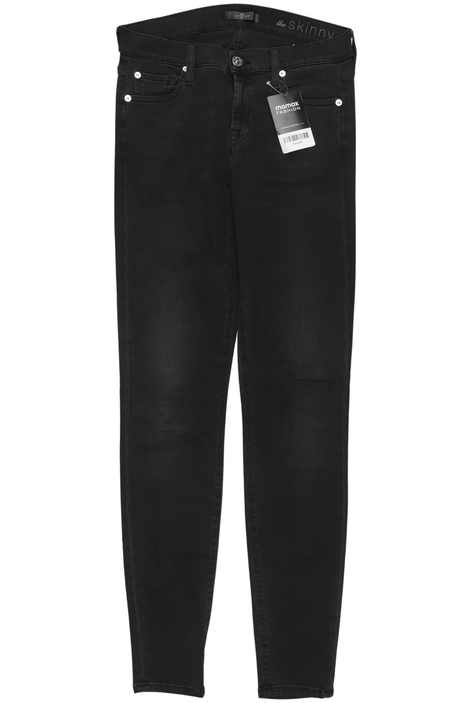 

7 for all mankind Damen Jeans, schwarz, Gr. 26