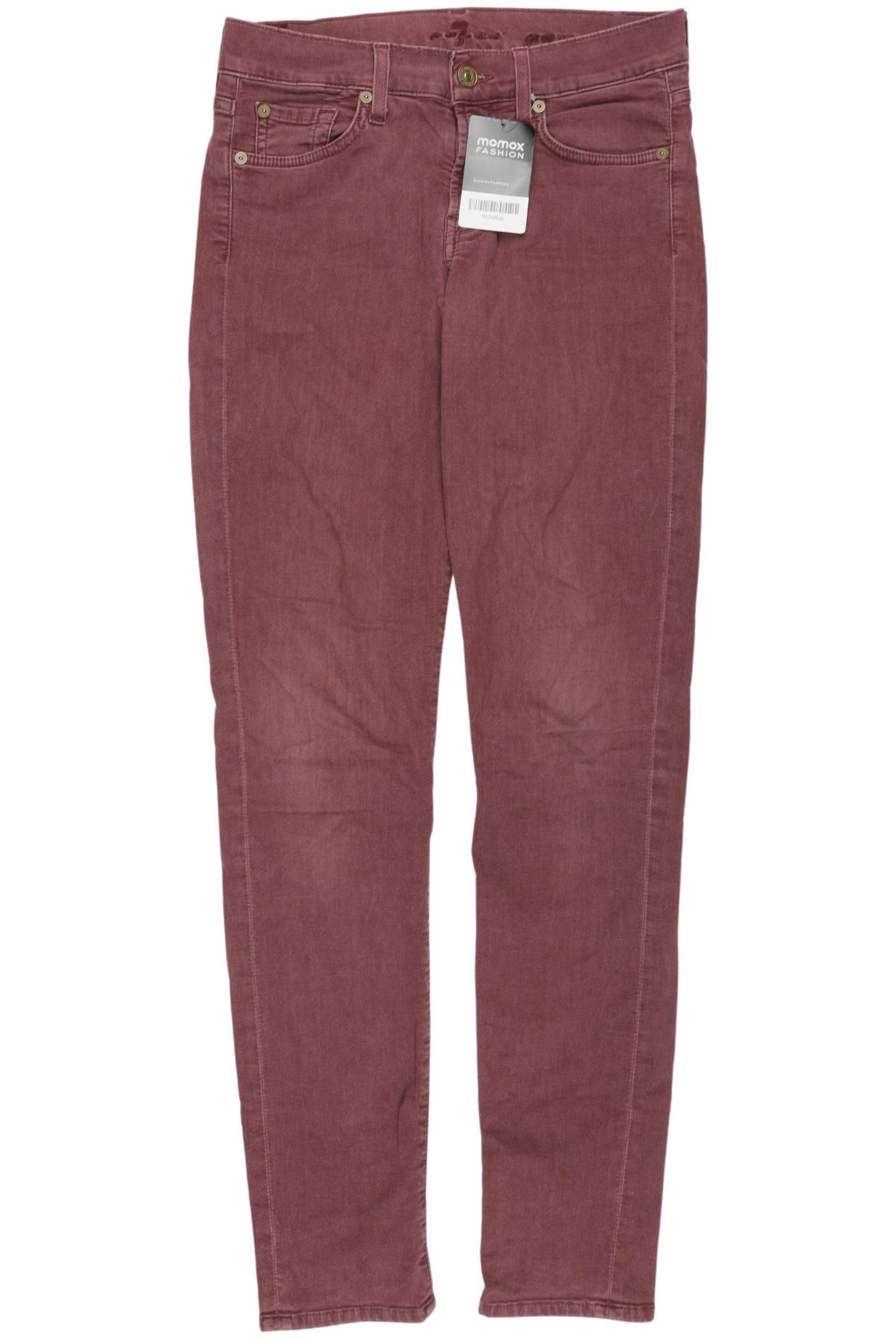 

7 for all mankind Damen Jeans, bordeaux, Gr. 27