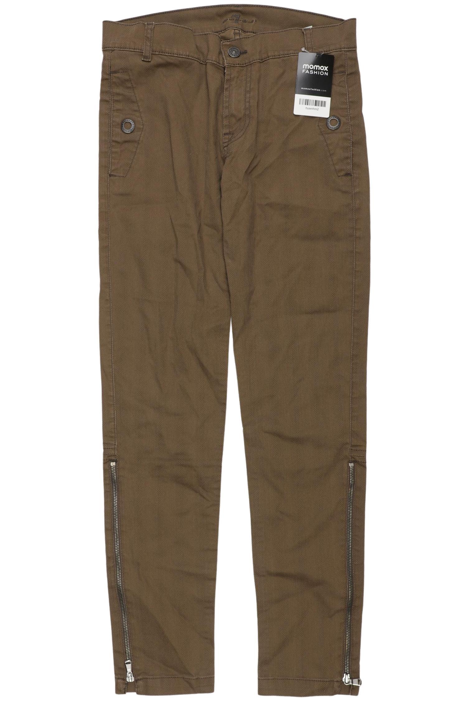 

7 for all mankind Damen Stoffhose, braun, Gr. 27