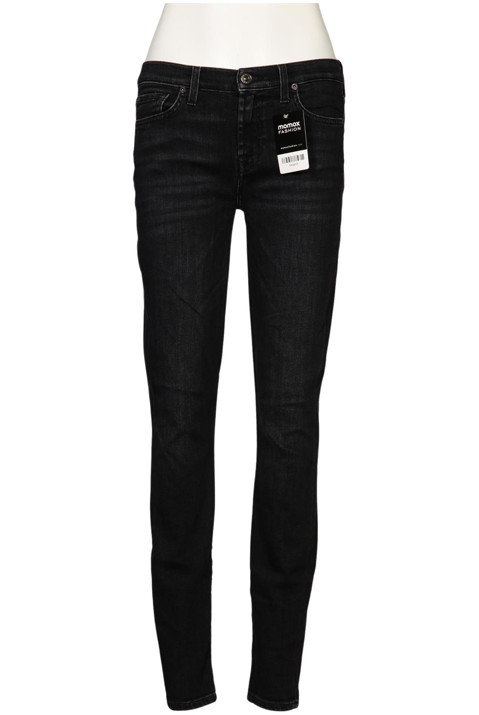 

7 for all mankind Damen Jeans, schwarz, Gr. 28