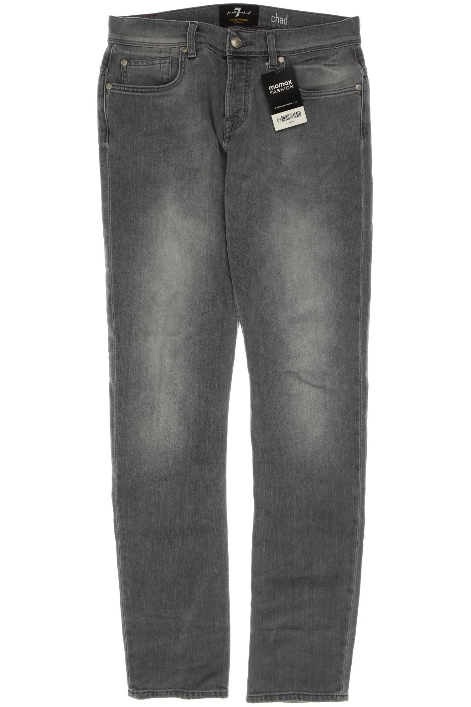 

7 for all mankind Herren Jeans, grau