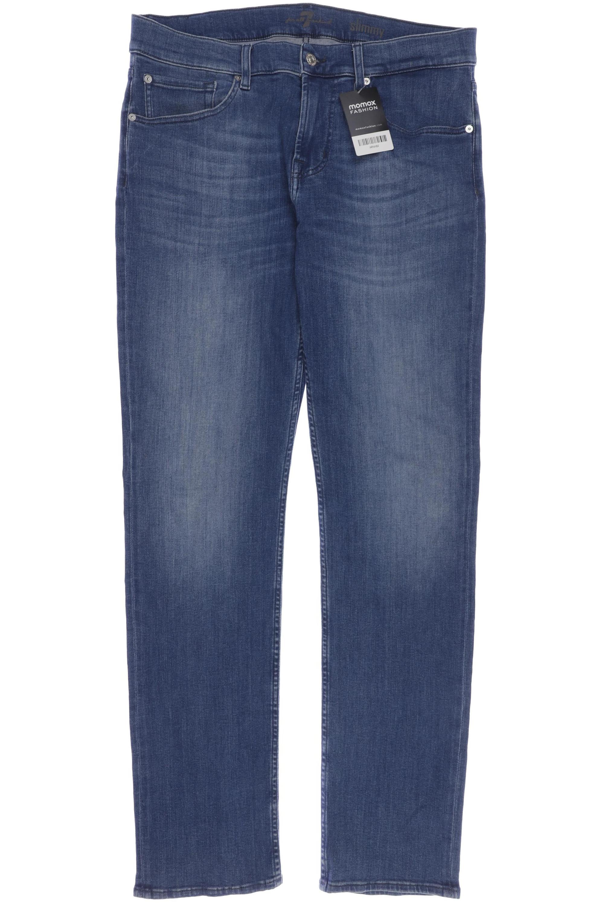 

7 for all mankind Herren Jeans, blau, Gr. 32