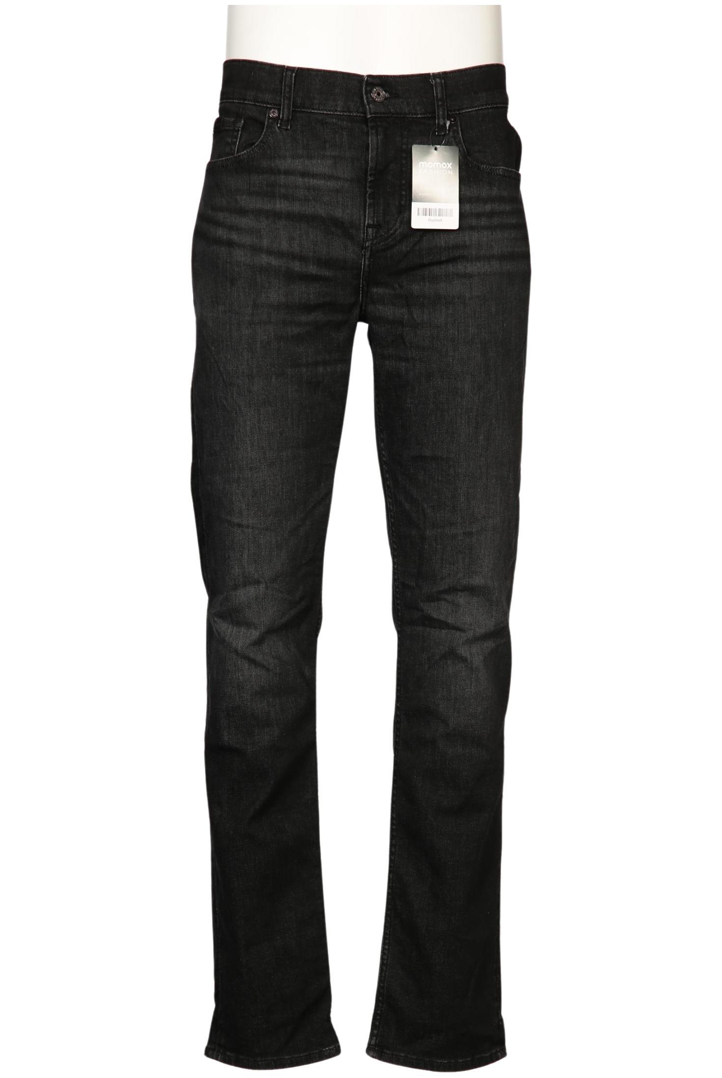 

7 for all mankind Herren Jeans, schwarz, Gr. 33