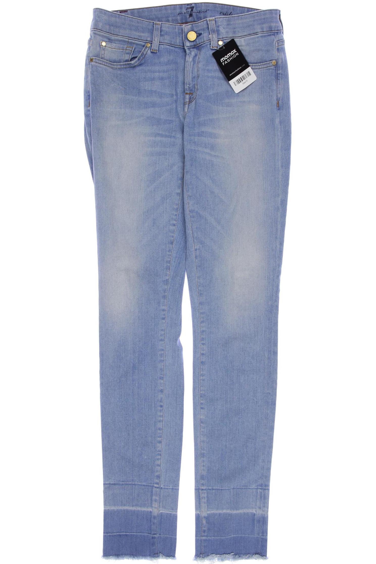 

7 for all mankind Damen Jeans, hellblau, Gr. 27