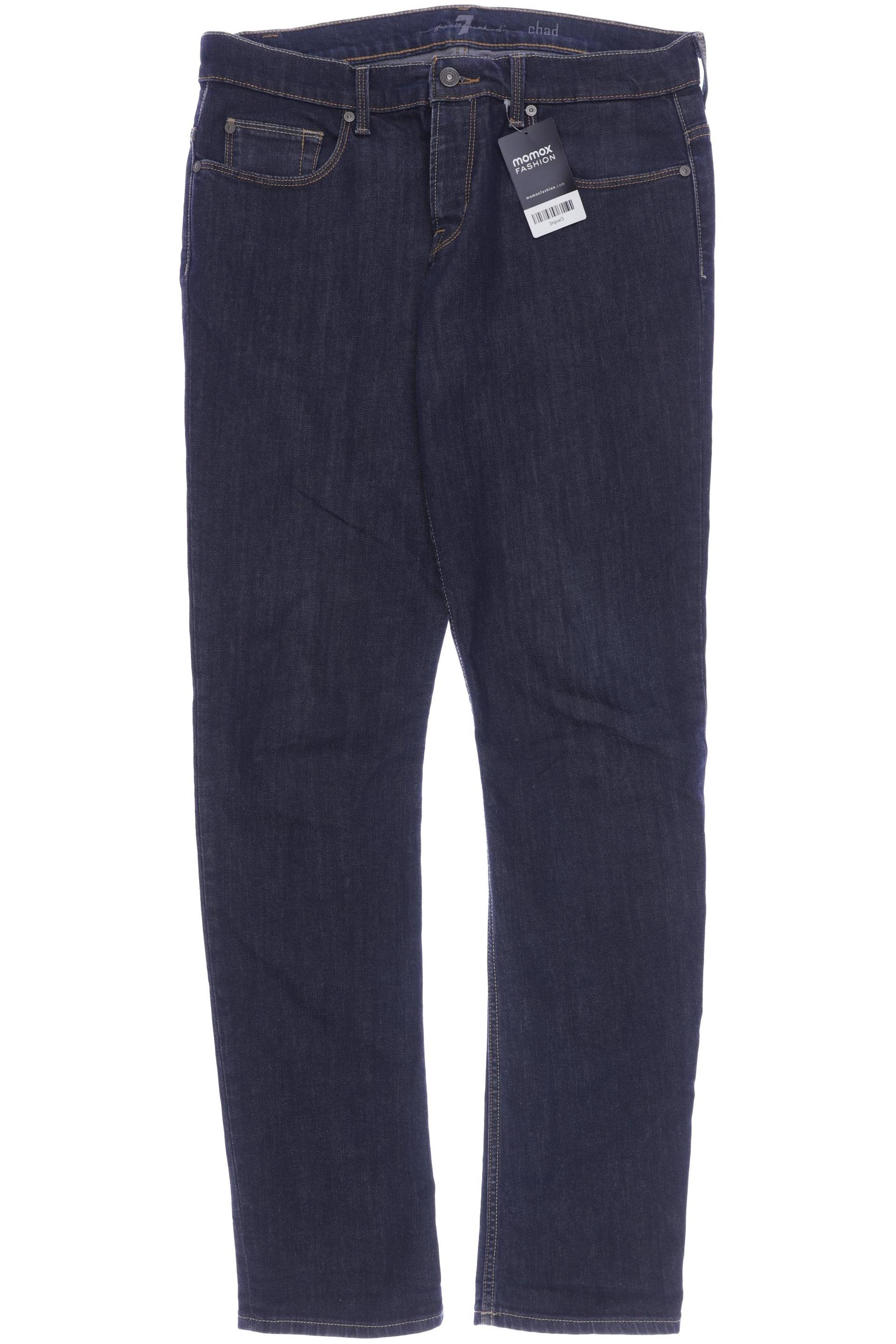 

7 for all mankind Herren Jeans, marineblau