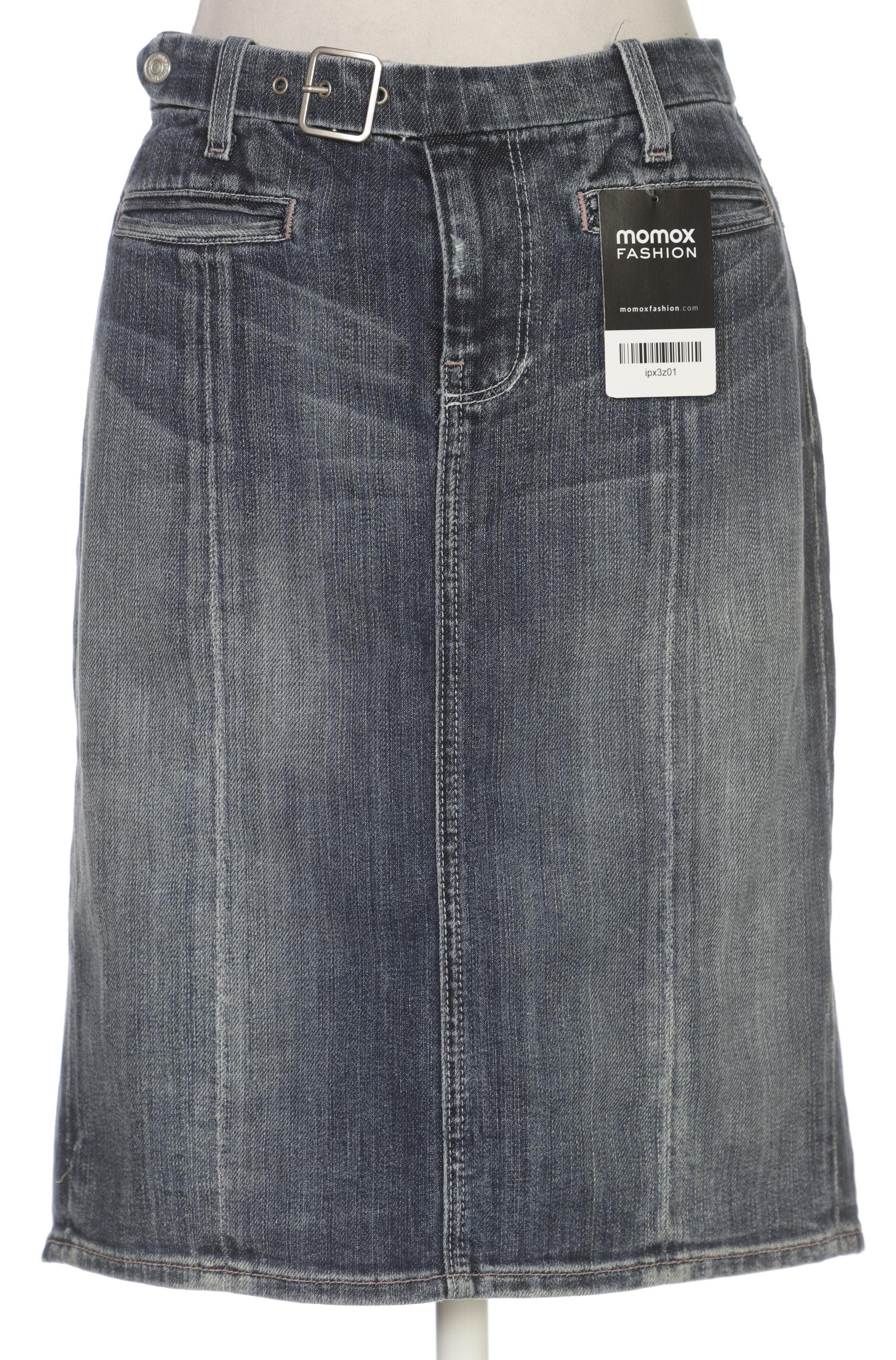 

7 for all mankind Damen Rock, blau, Gr. 29