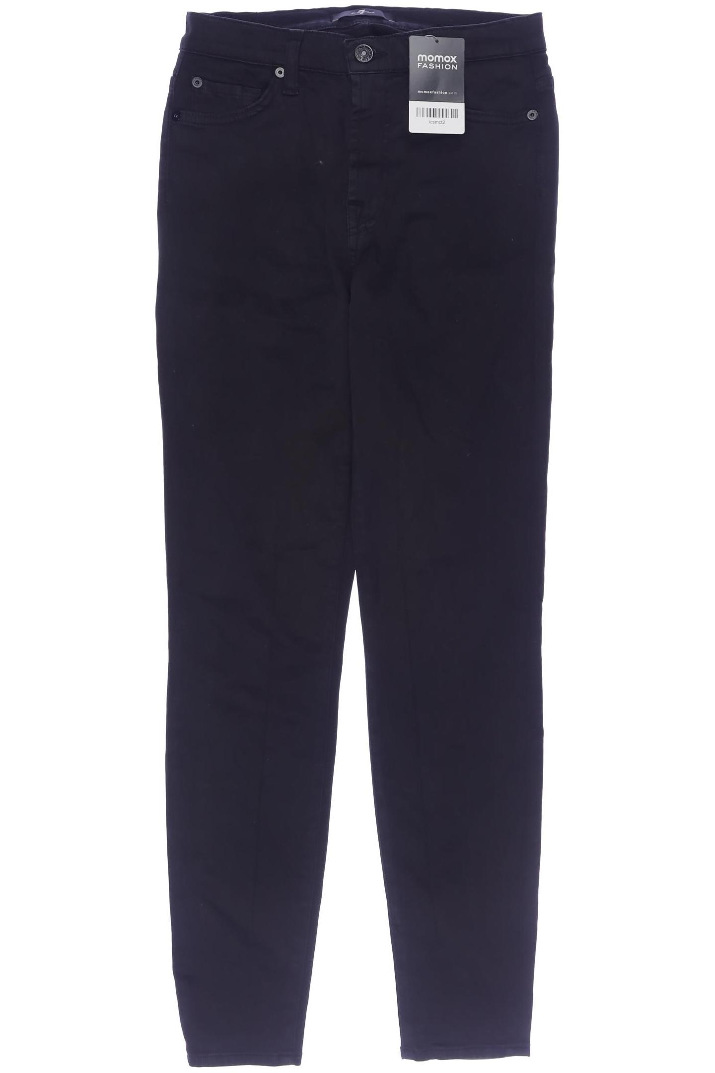 

7 for all mankind Damen Stoffhose, schwarz, Gr. 28