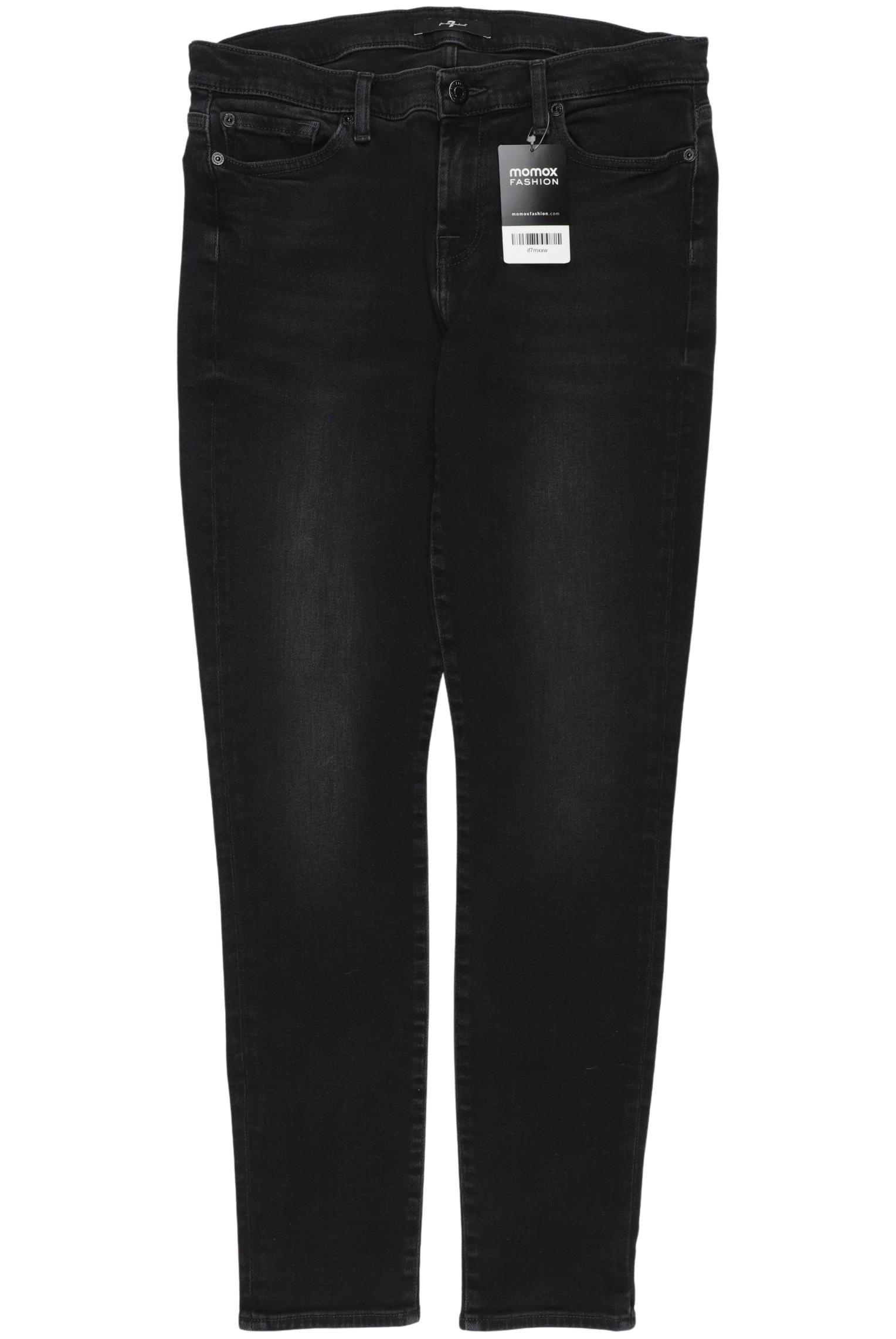 

7 for all mankind Damen Jeans, schwarz, Gr. 29
