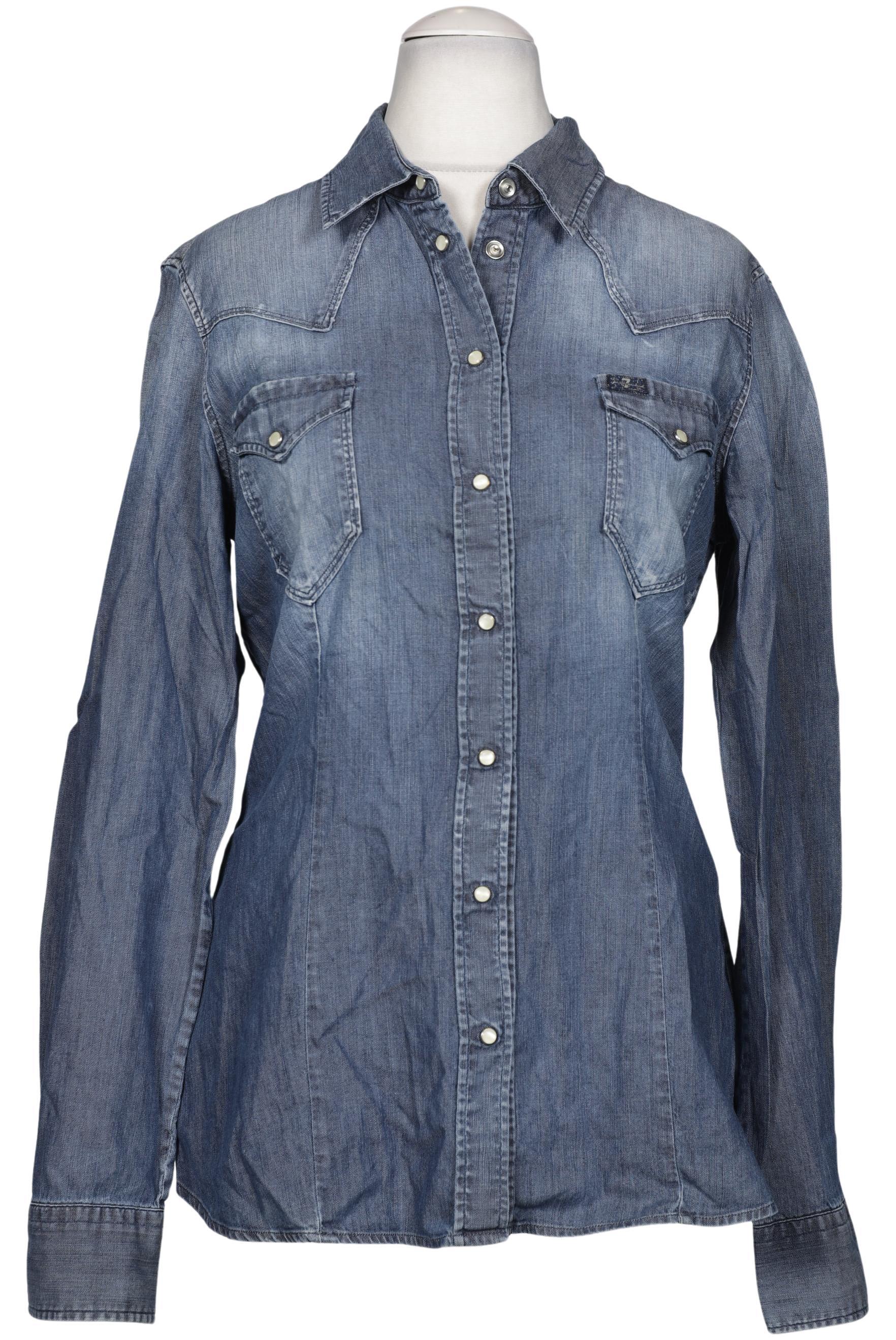 

7 for all mankind Damen Bluse, marineblau, Gr. 38