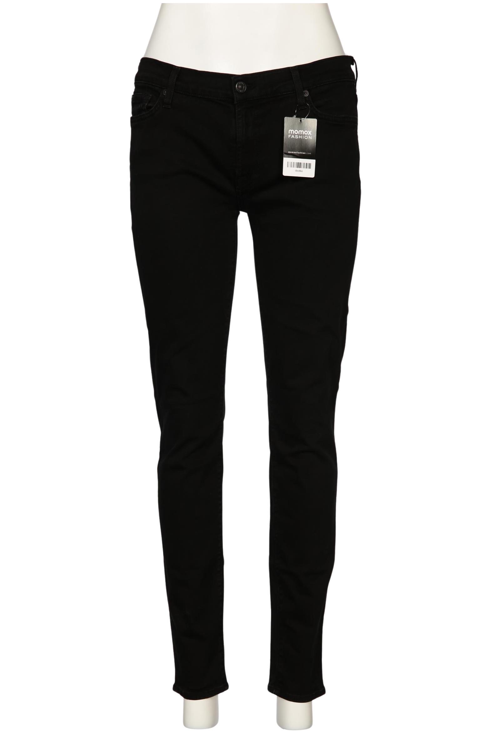 

7 for all mankind Damen Jeans, schwarz, Gr. 32