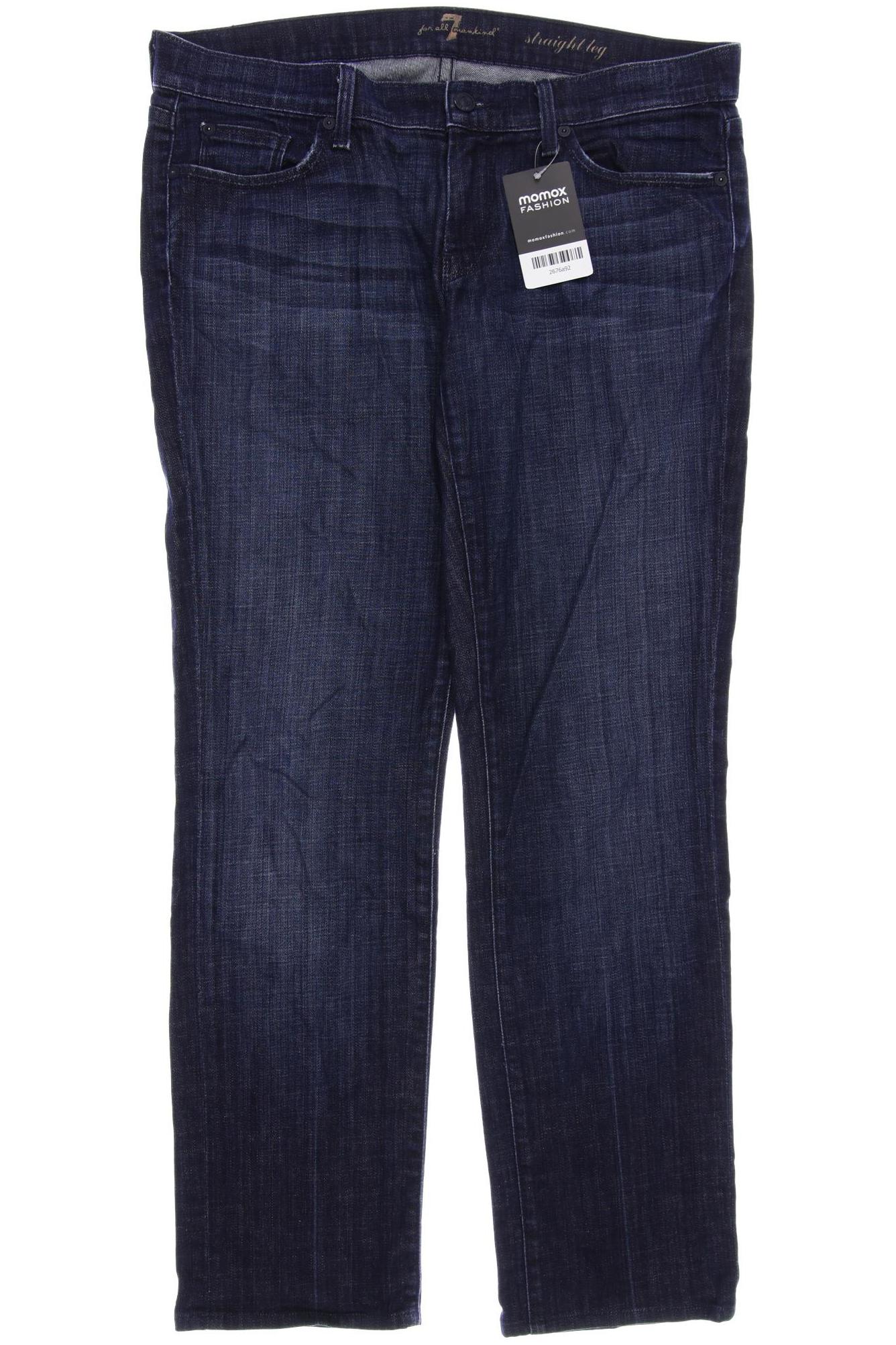 

7 for all mankind Damen Jeans, marineblau